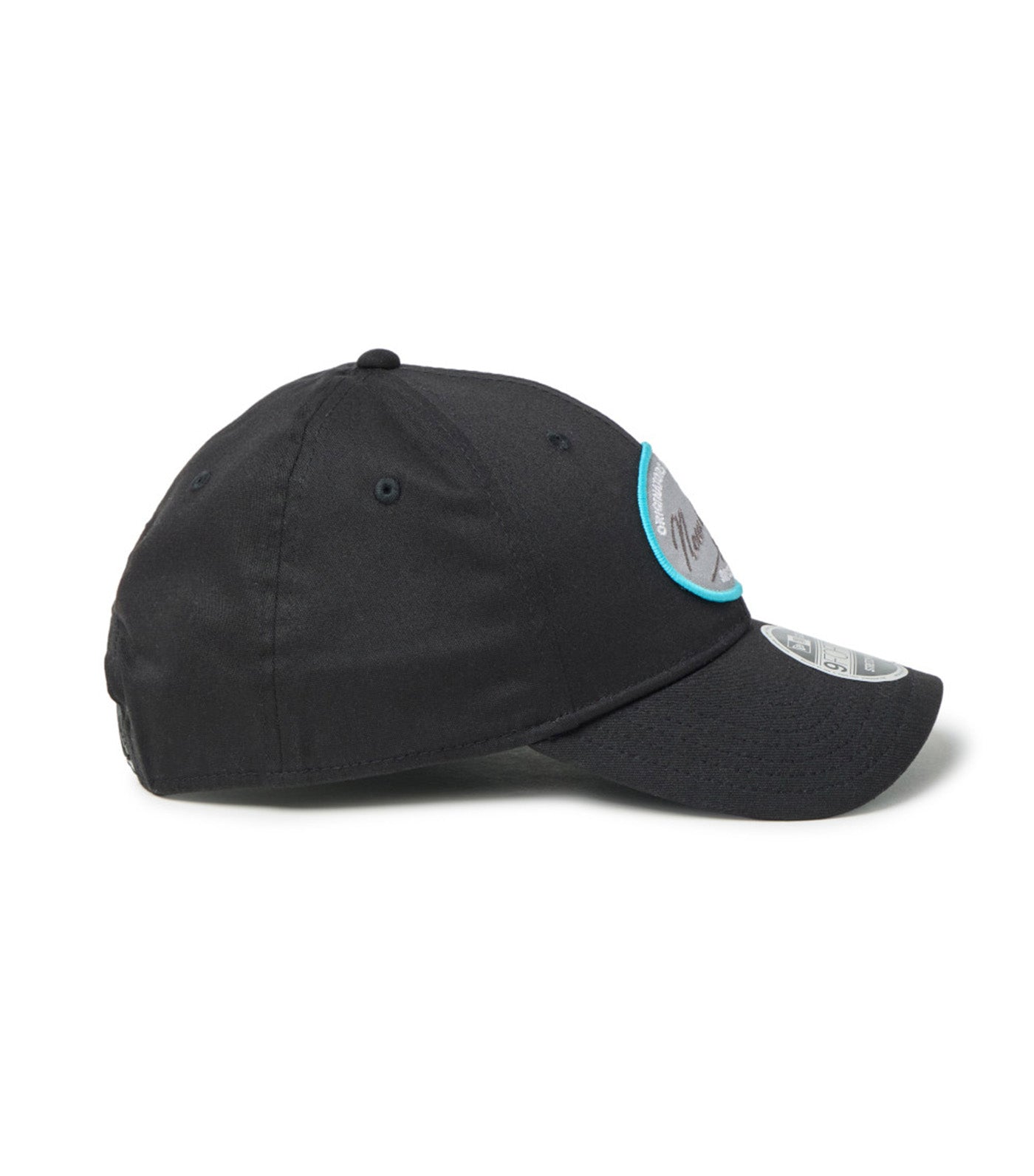 Script Oval Patch Black Golf 9FORTY Stretch Snapback Cap Black
