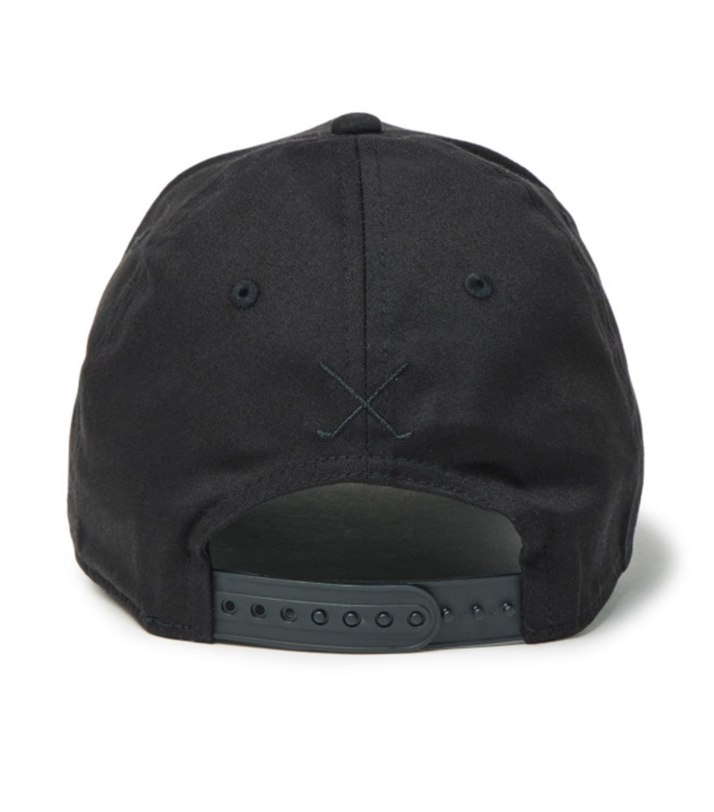 Script Oval Patch Black Golf 9FORTY Stretch Snapback Cap Black