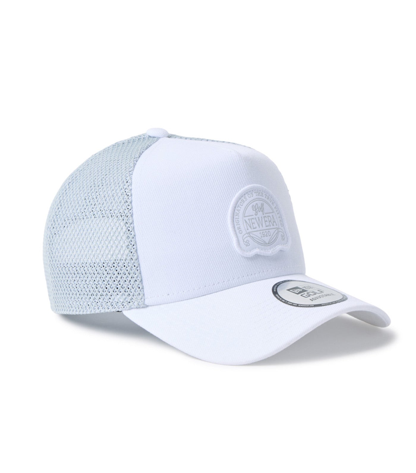 Golf 9FORTY A-Frame Trucker Double Mesh Cap White Gray
