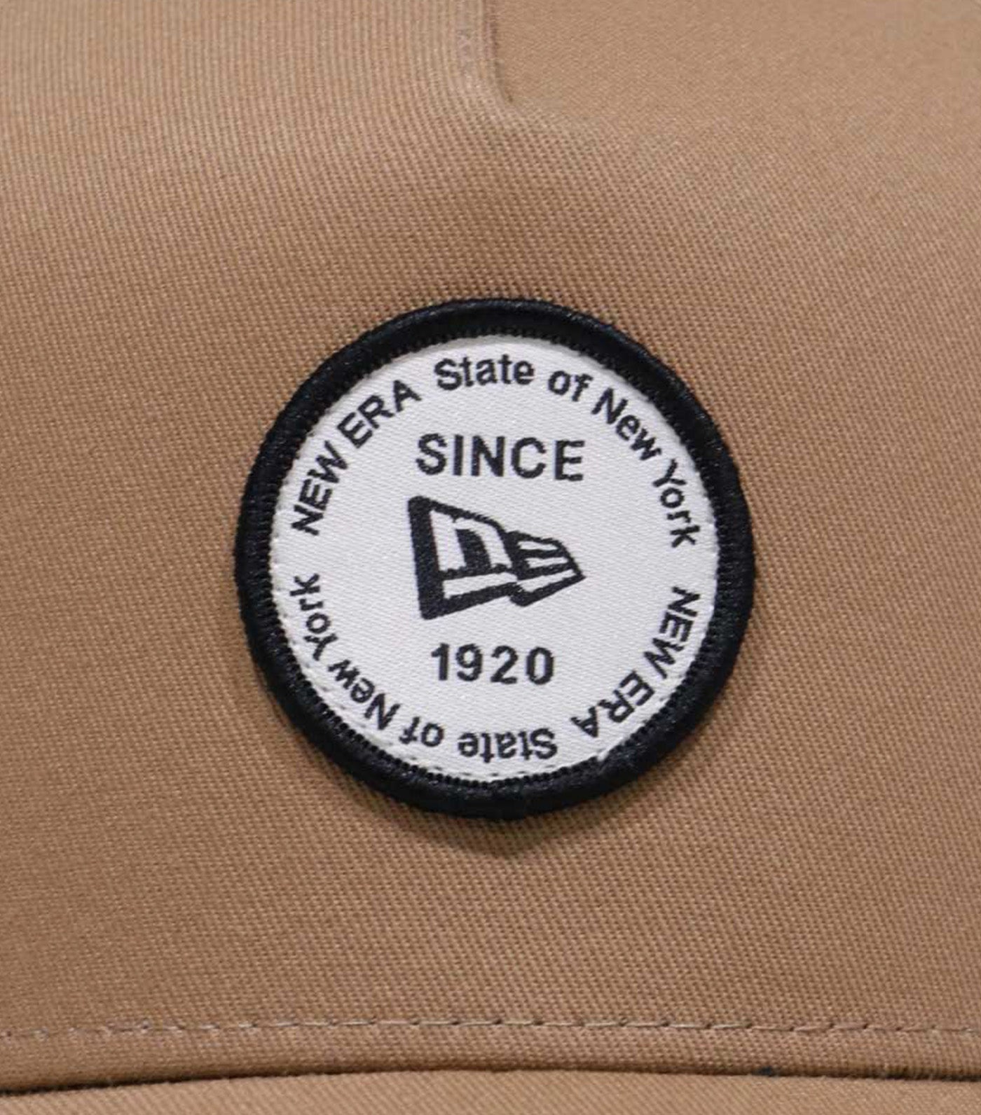 Round Patch 9FORTY A-Frame Trucker Cap Khaki