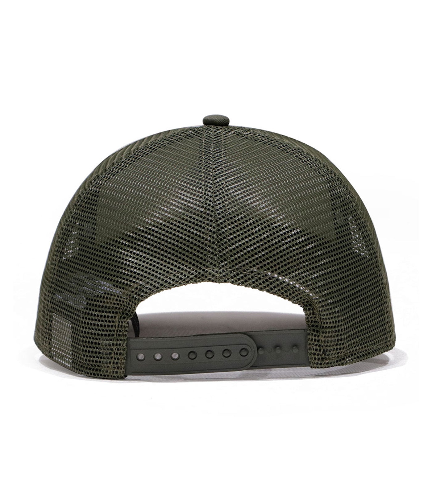 Round Patch 9FORTY A-Frame Trucker Cap Chrome/New Olive