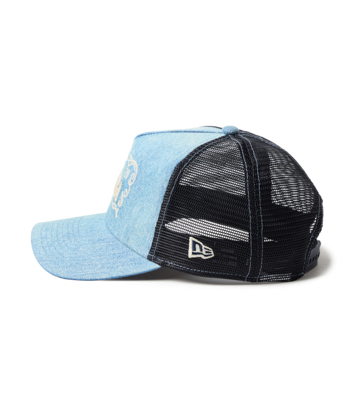 Frame Logo 9FORTY A-Frame Trucker Cap Denim