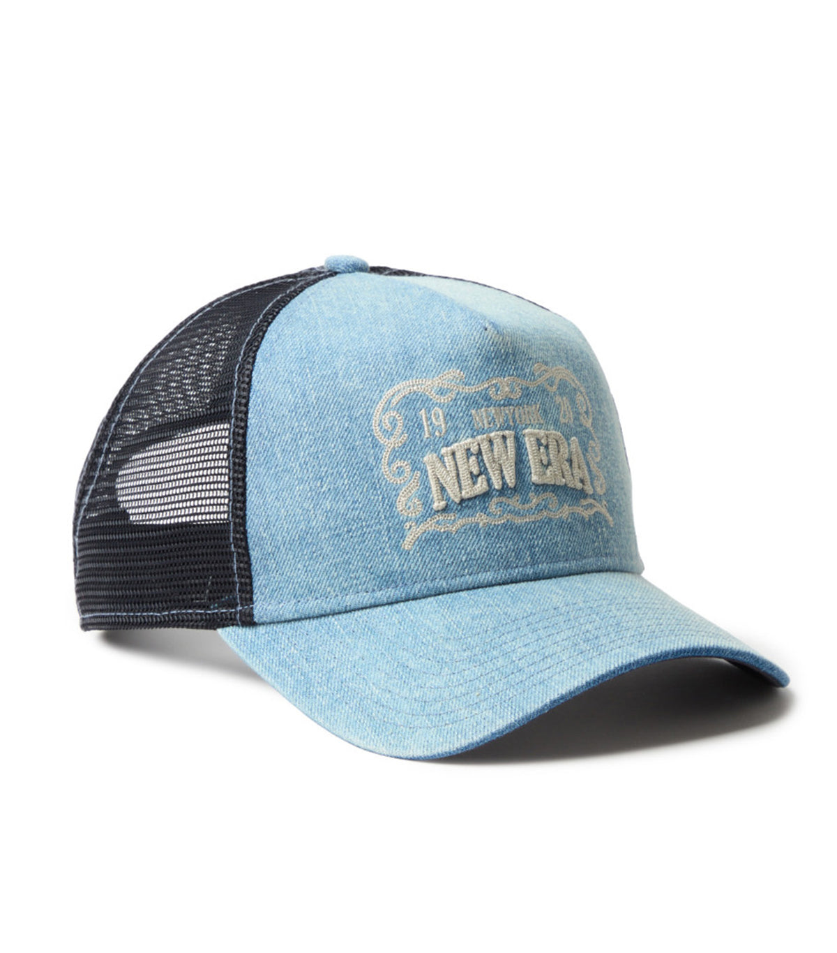 Frame Logo 9FORTY A-Frame Trucker Cap Denim