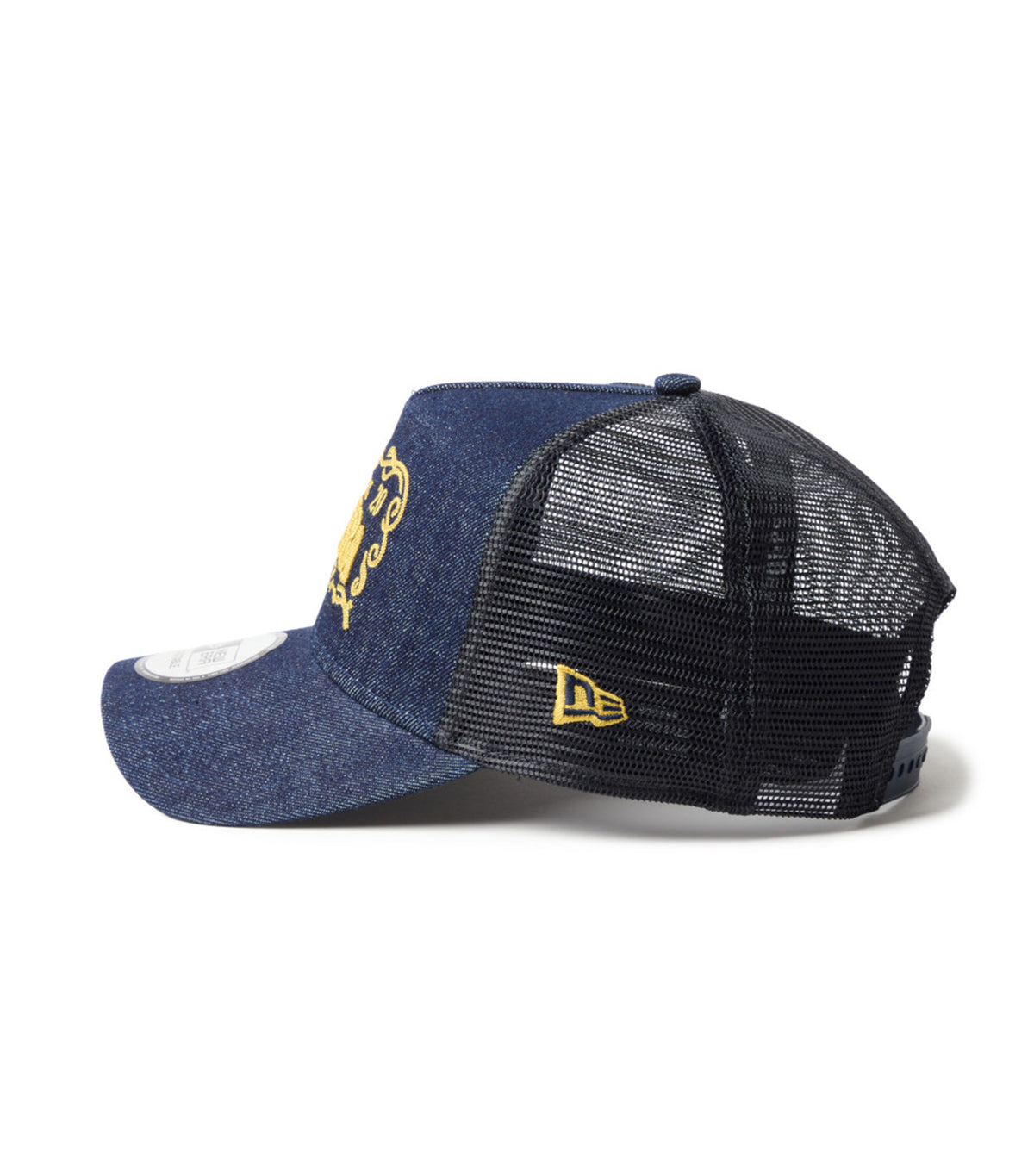 Frame Logo 9FORTY A-Frame Trucker Cap Denim
