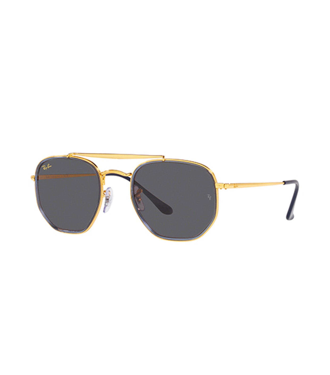 Gold and black outlet ray ban glasses