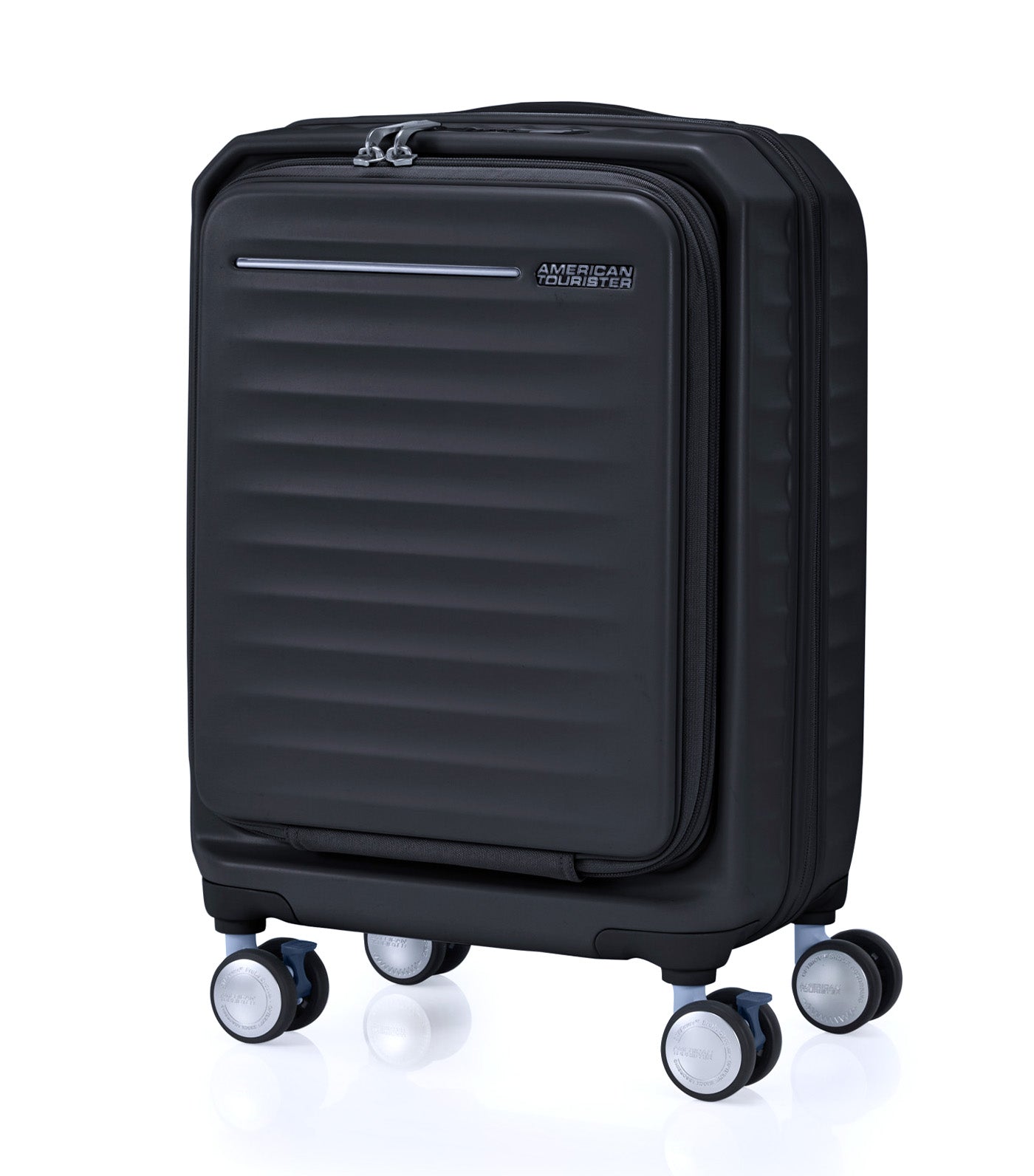 American Tourister Frontec™ Spinner Exp TSA OS Black | Rustan's