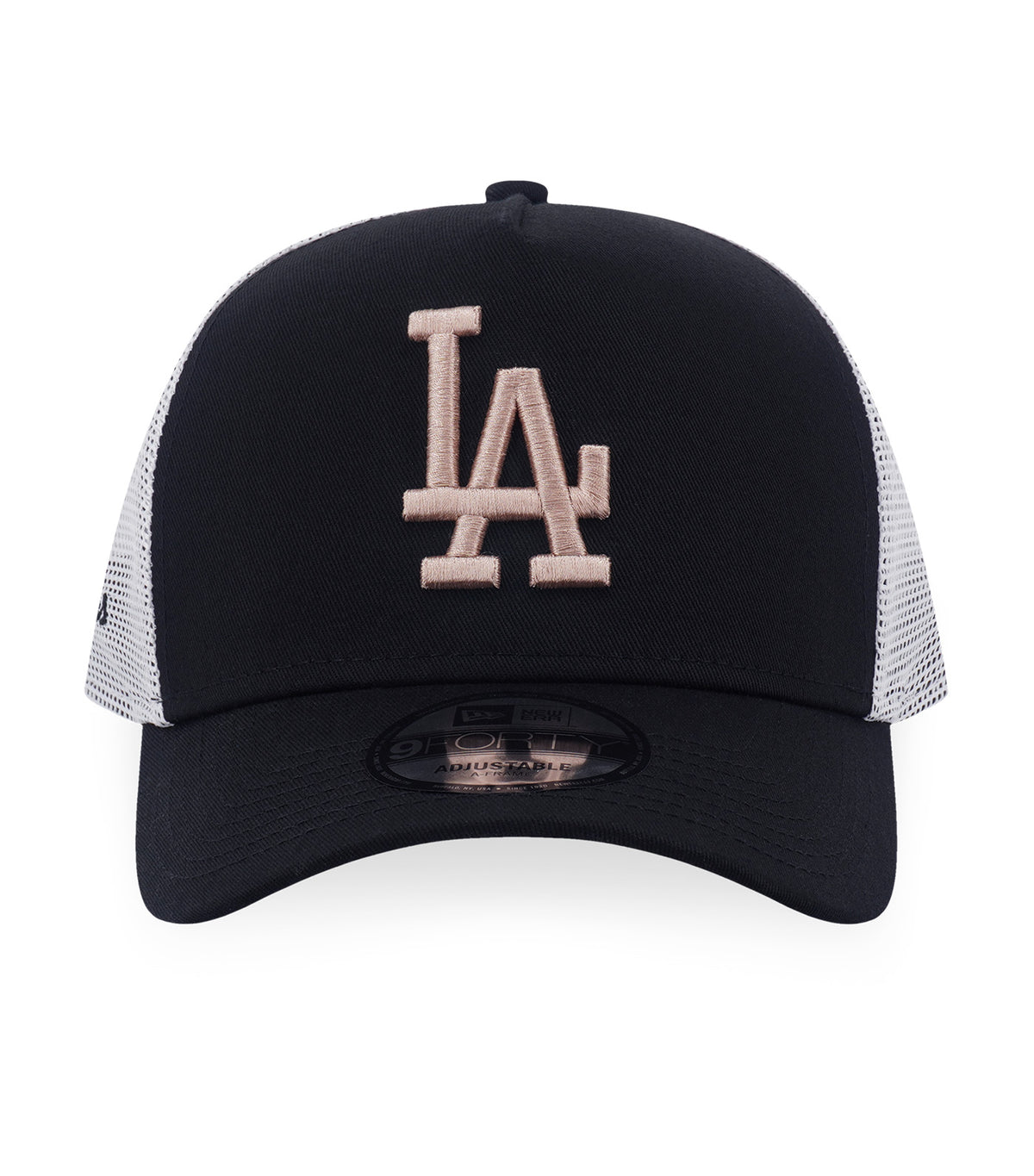 Los Angeles Color Era 9FORTY A-Frame Adjustable Cap Black