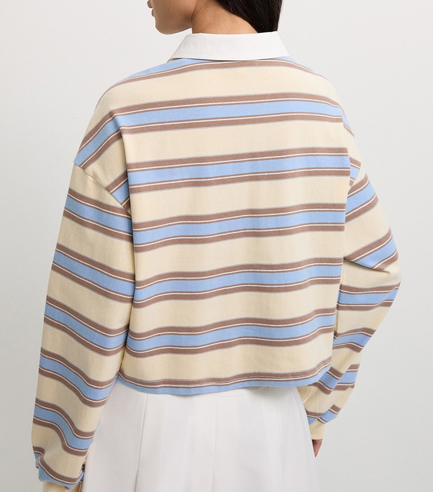 Striped Polo Shirt Multicolor