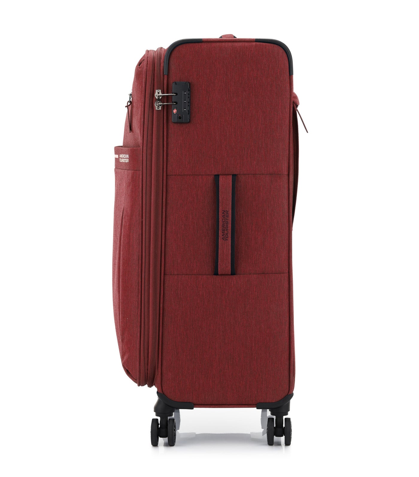 American Tourister Sky Blaze Spinner EXP TSA Melange Burgundy