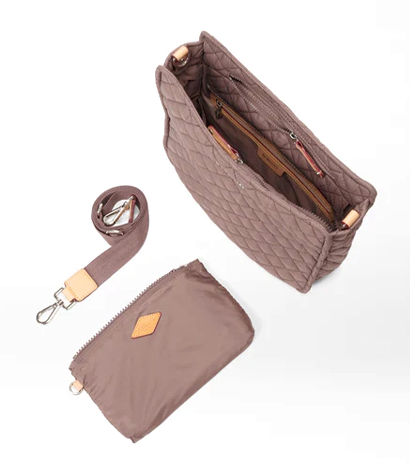 Box Crossbody Mauve