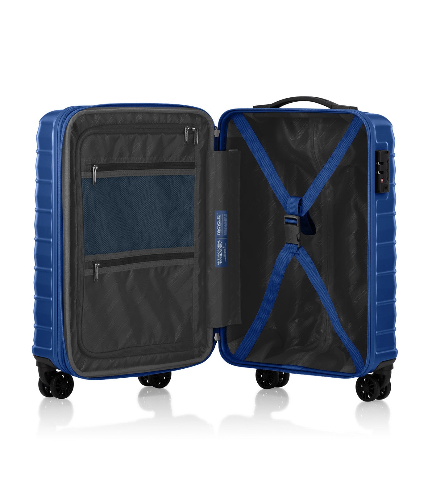 American Tourister Brink Spinner TSA AM Deep Water Blue | Rustan's