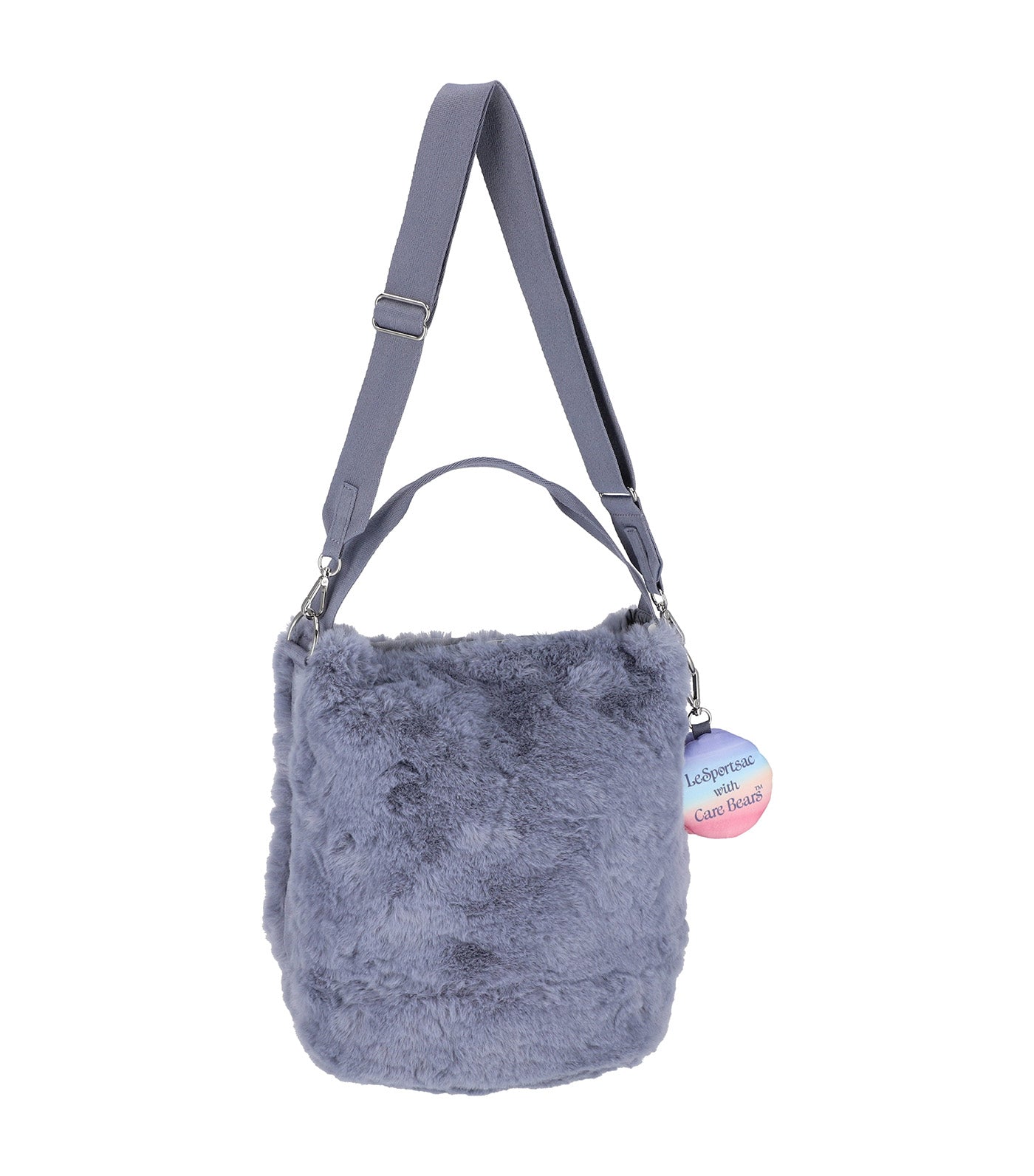 LeSportsac x Care Bears Convertible Bucket Bag Care Bears Fuzzy Gray