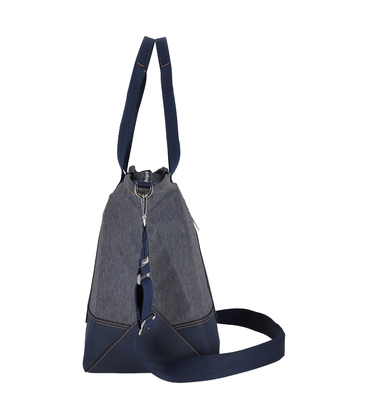 Denim East/West Tote Medium Denim Wash