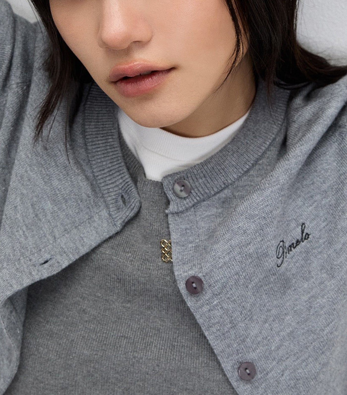 Your Emotional Support Cardigan Mid Gray