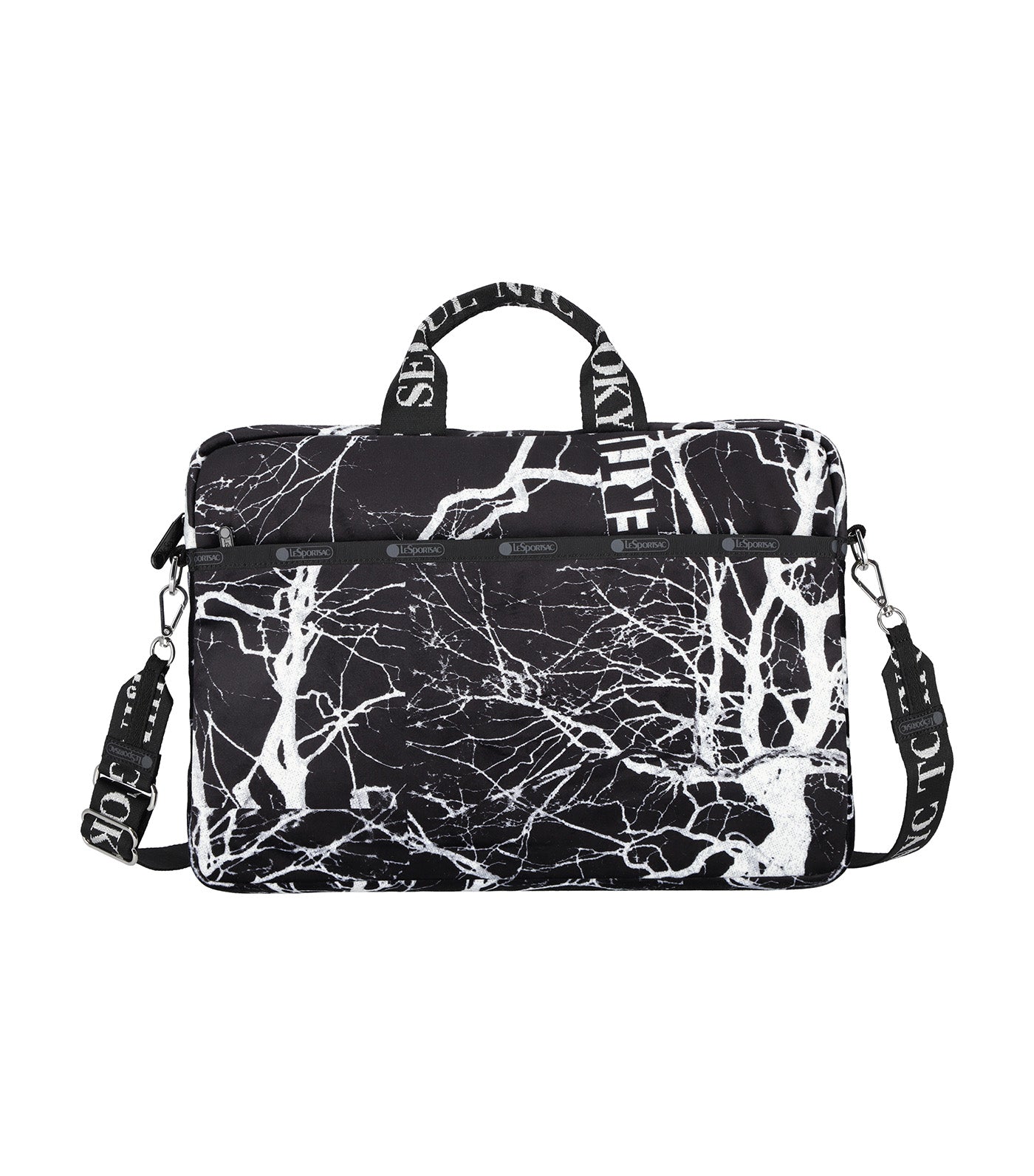 LeSportsac x Libertine Laptop Bag LL Midnight Forest