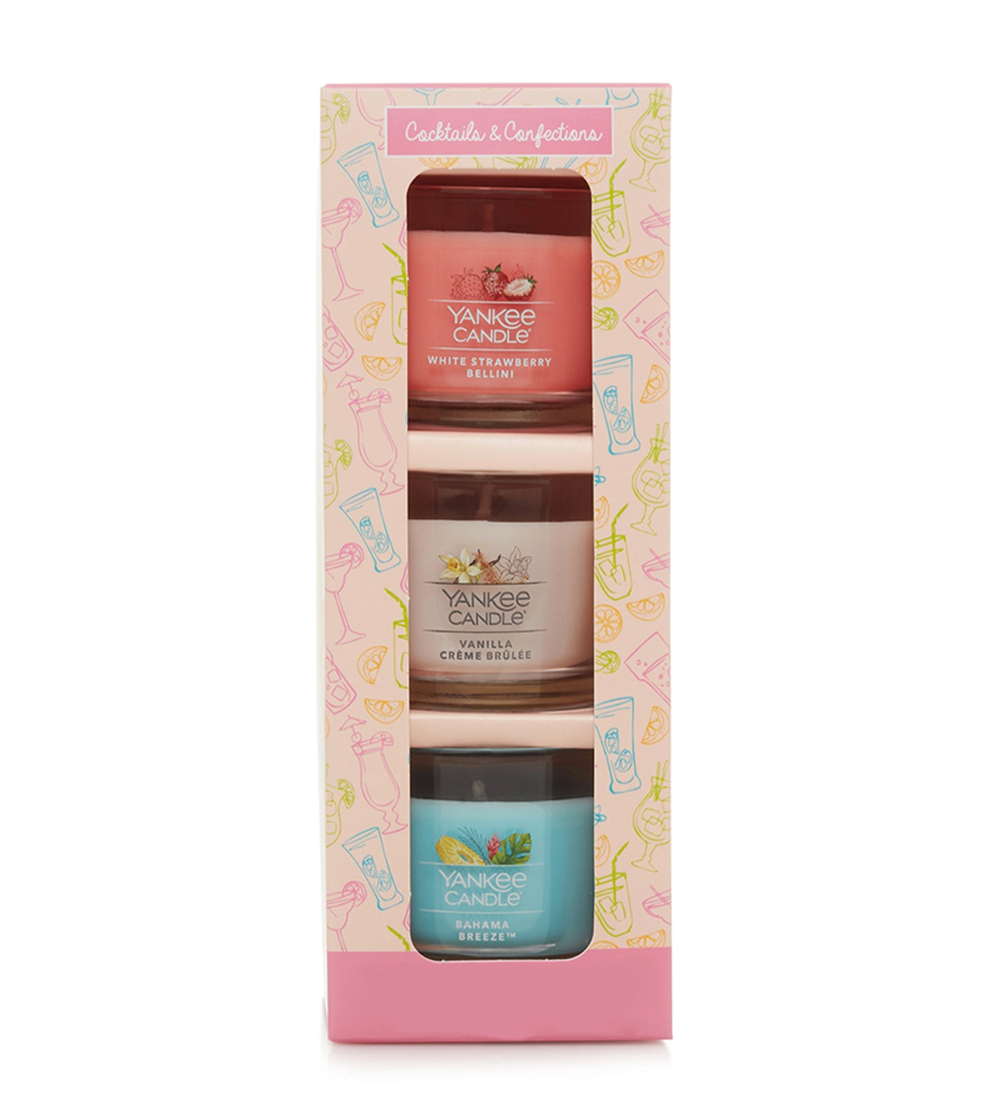 Yankee Candle 3-Pack Mini Cocktails & Confection Set