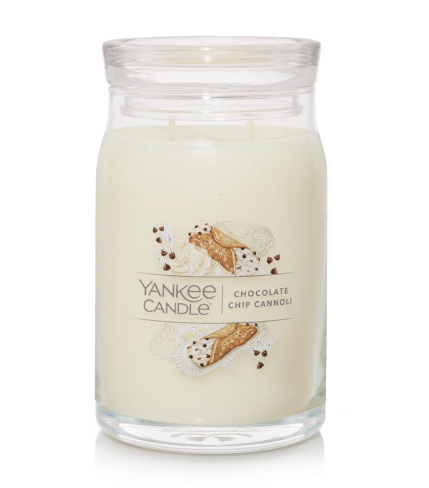 Yankee Candle Signature Collection 2-Wick Chocolate Chips & Cannoli - Large