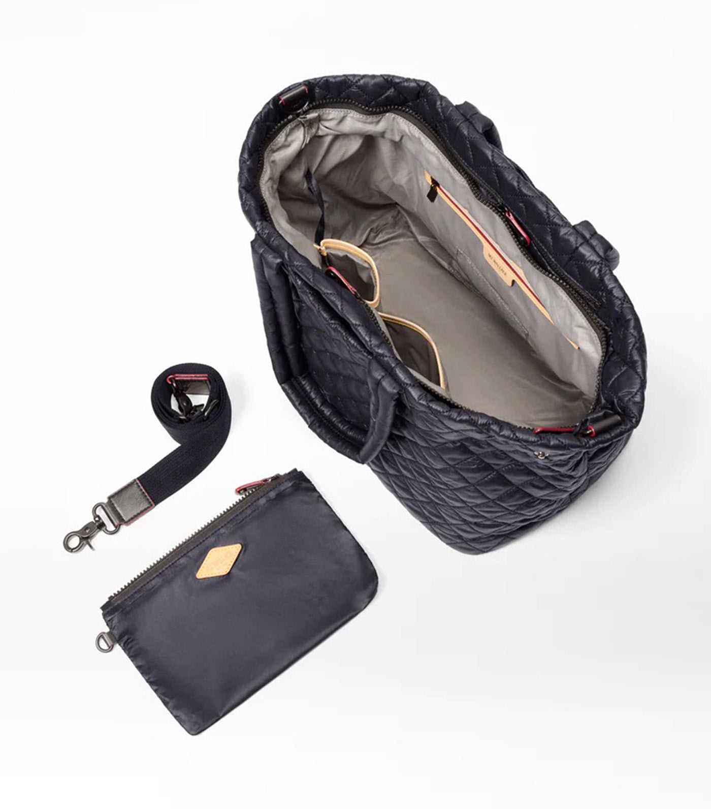 Medium Metro City Tote Black