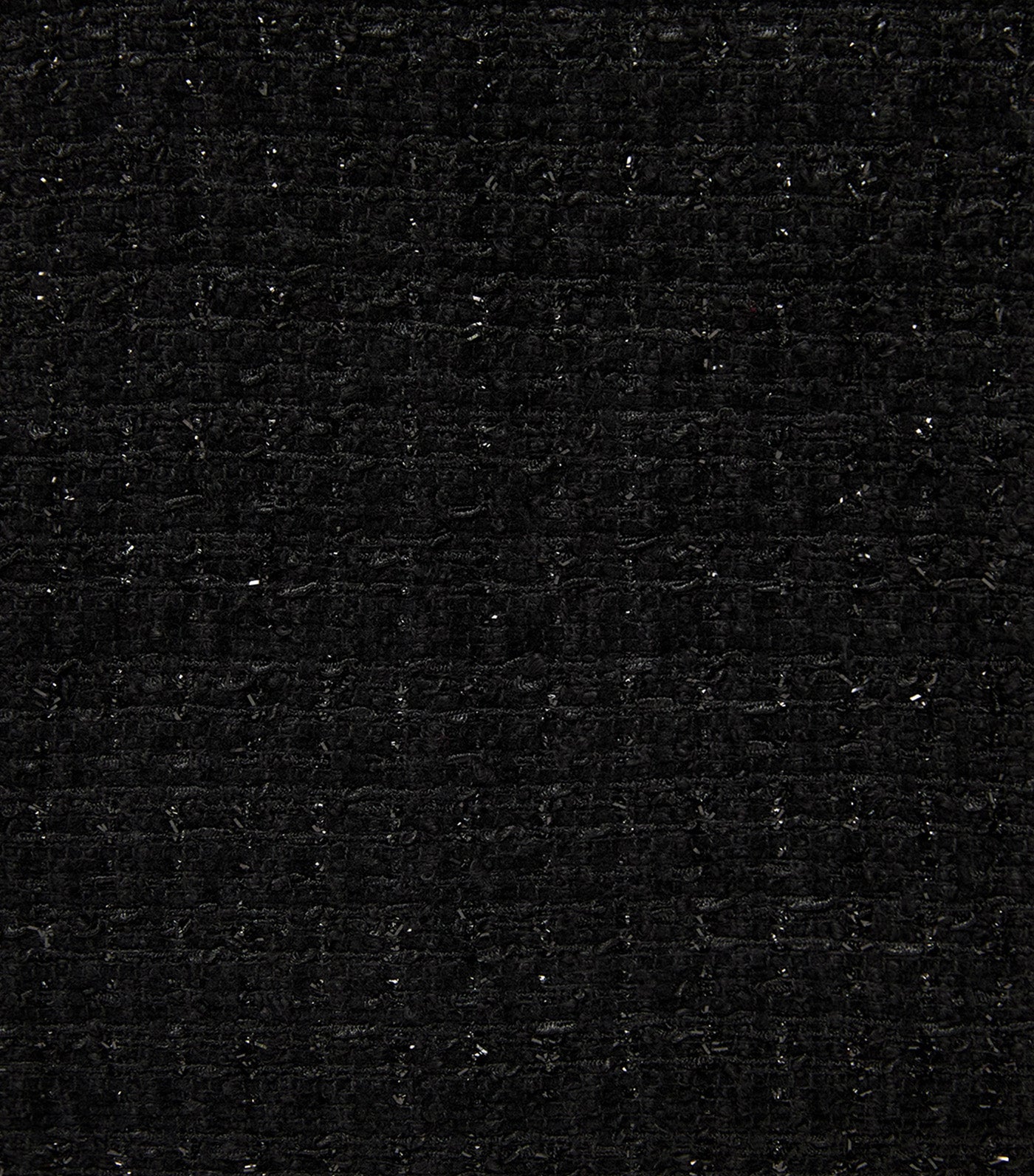 Tweed Mini Skirt Black
