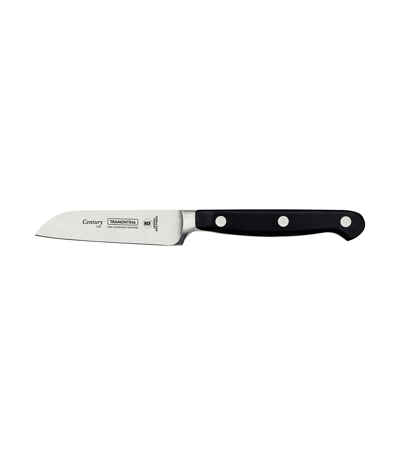 Tramontina Century Collection Paring Knife 3in Black 