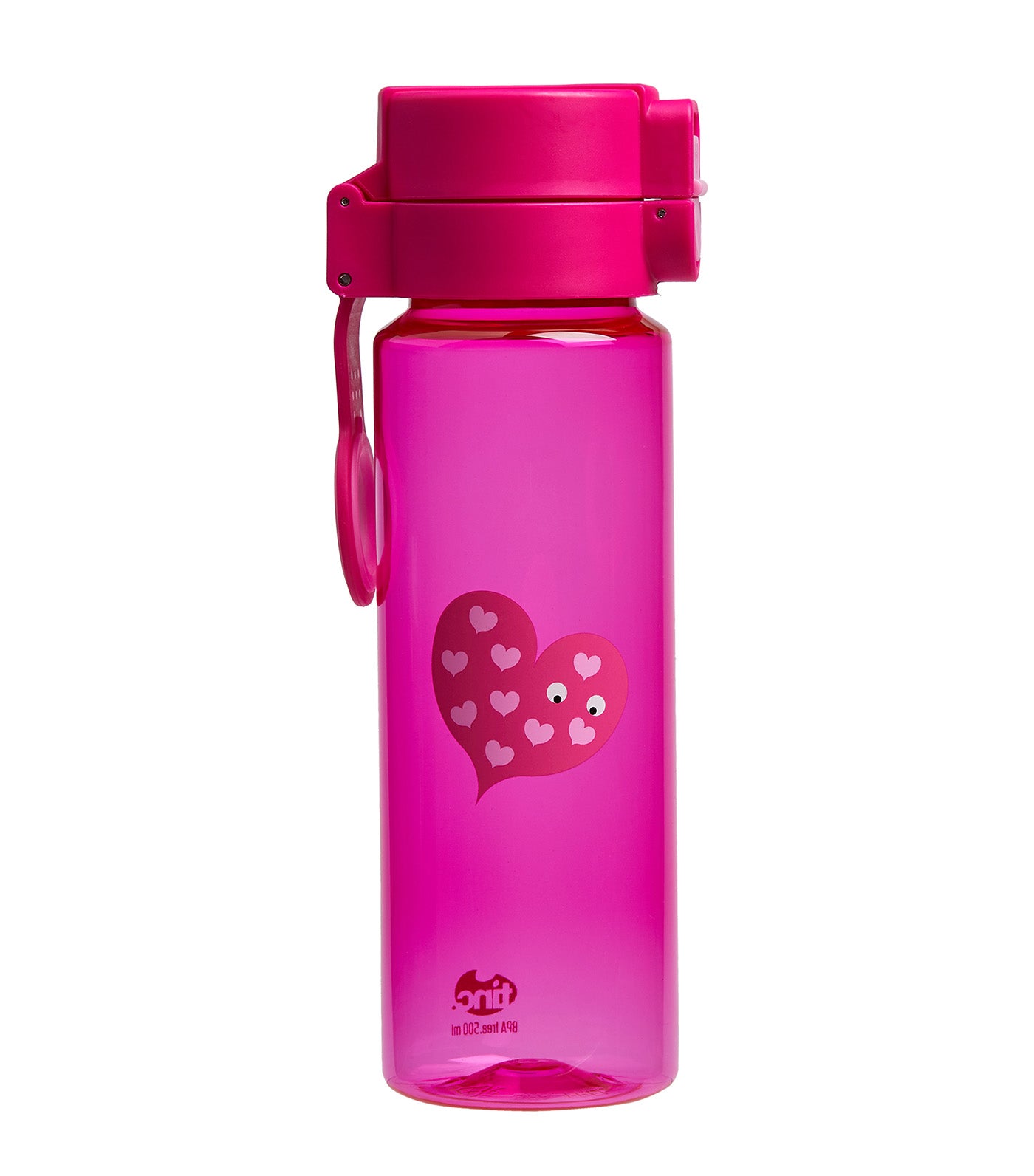 Flip and Clip Water Bottle Pink