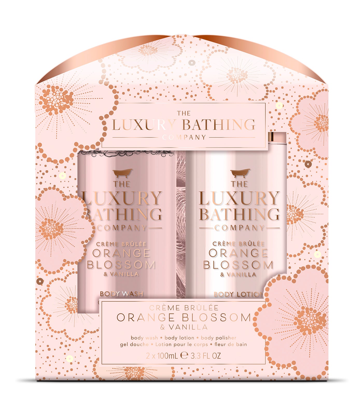 Creme Brulee, Orange Blossom & Vanilla Glamorous Glow Set