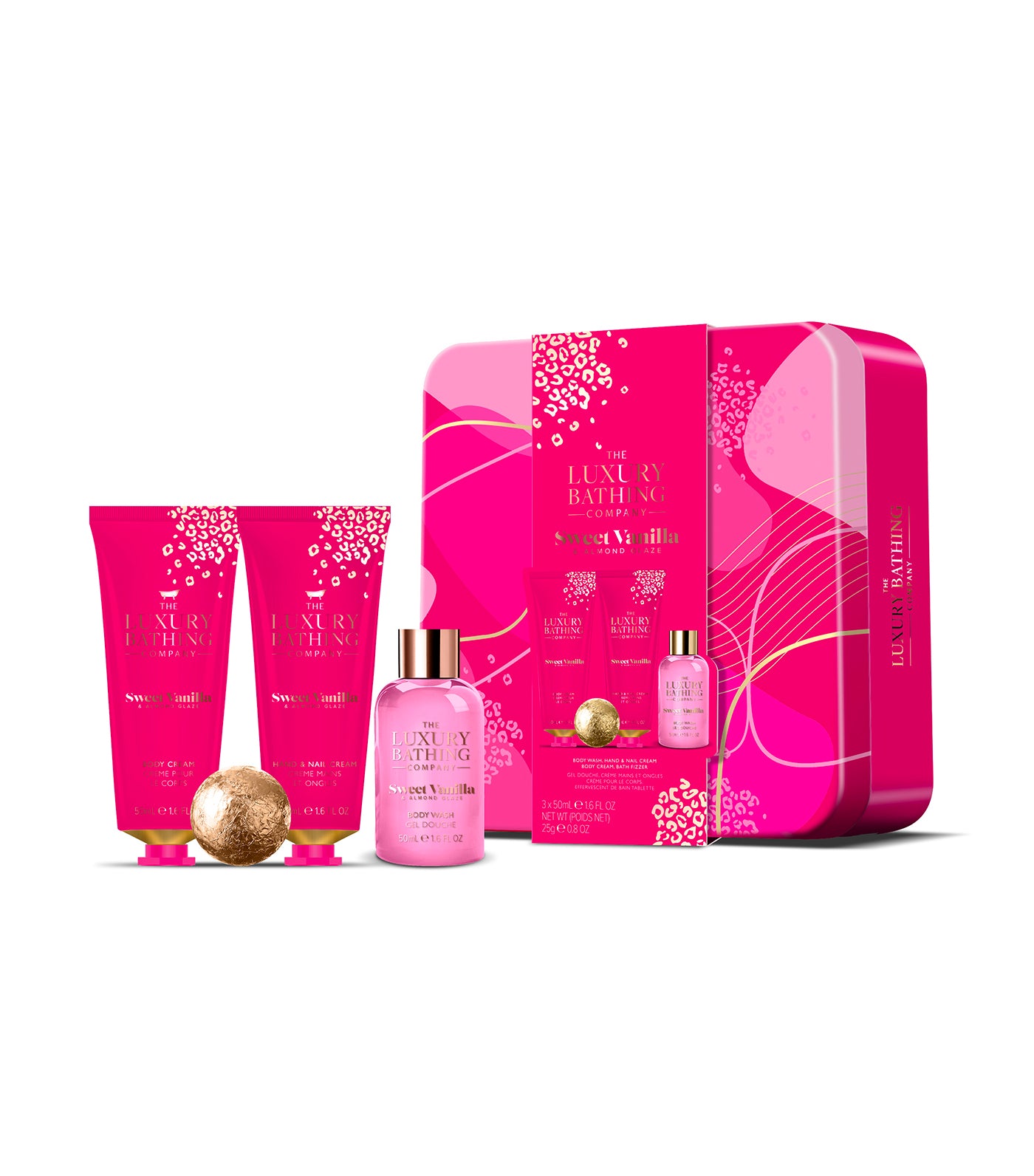 Sweet Vanilla & Almond Glaze Relax & Unwind Set