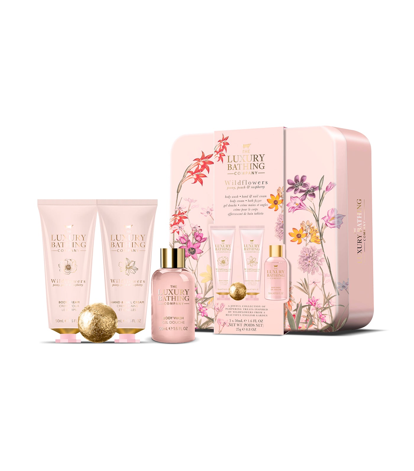 Peony, Peach & Raspberry Relax & Unwind Set