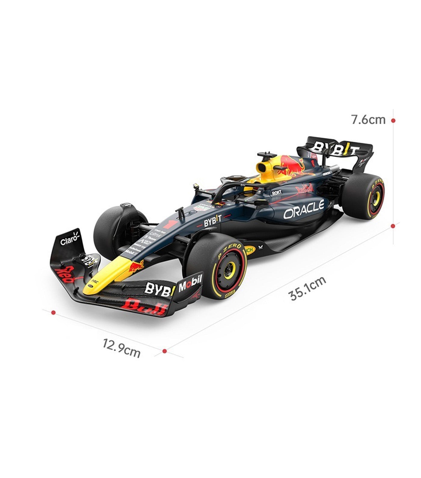 RASTAR R/C 1:16 Oracle RB Racing RB19 Building Kit Dark Blue