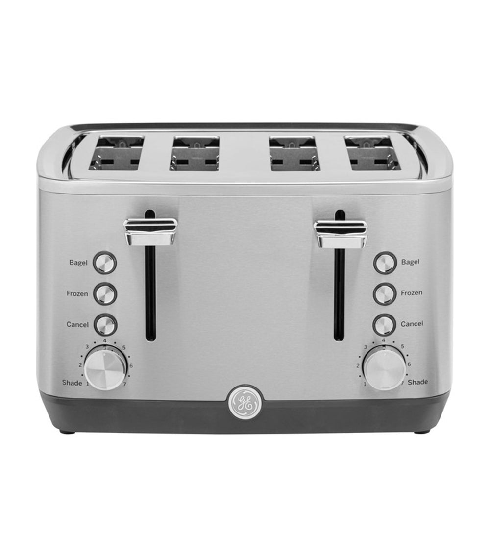 GE 4-Slice Toaster Gray | Rustan's