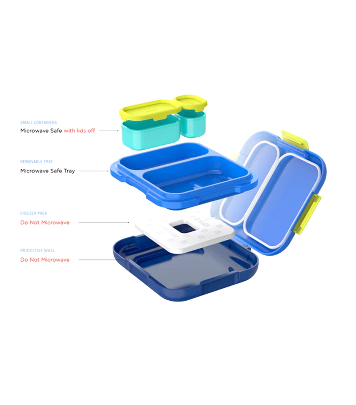 Neat Bento with Freezable Pack