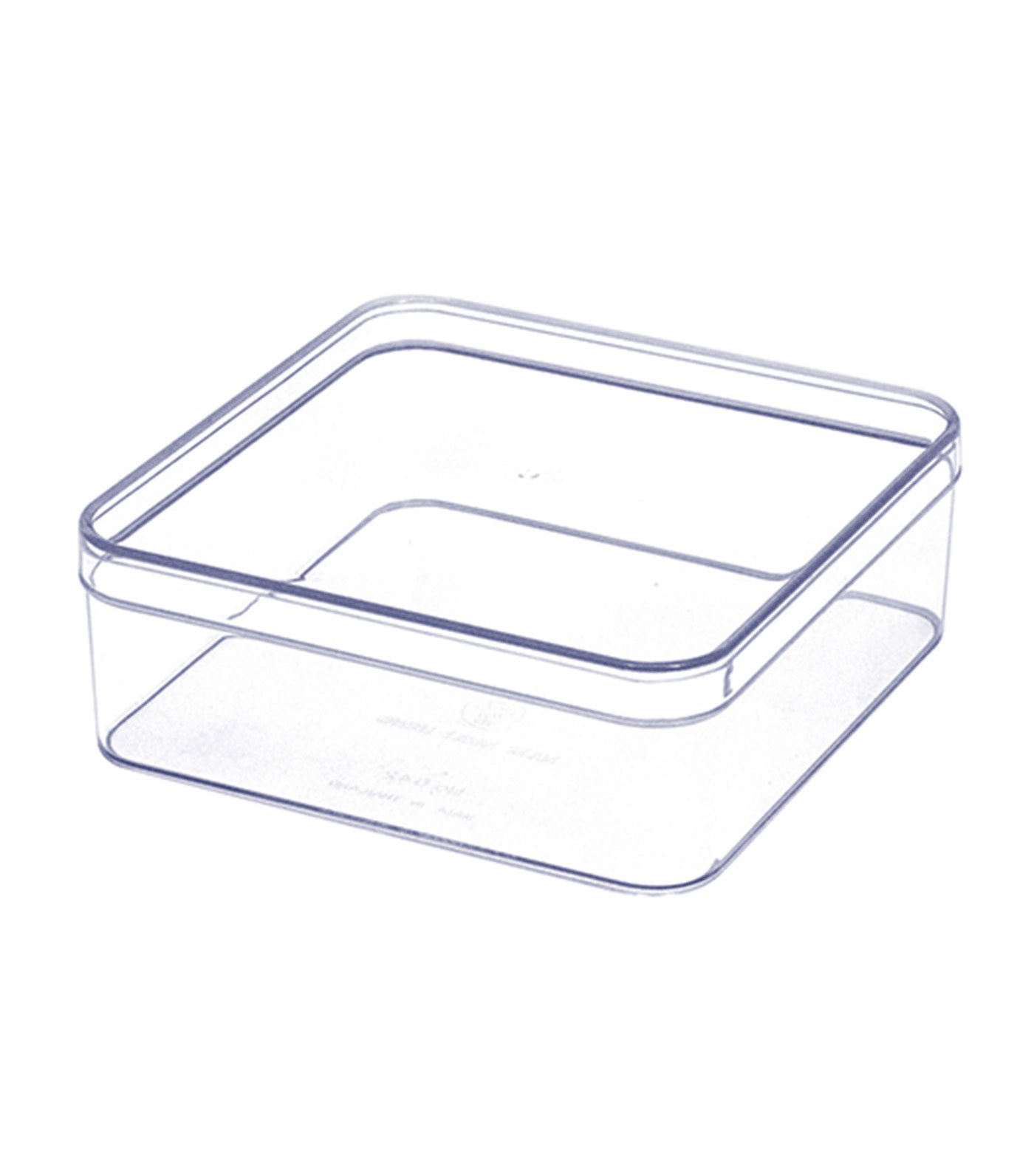 MakeRoom Square Transparent Storage Box