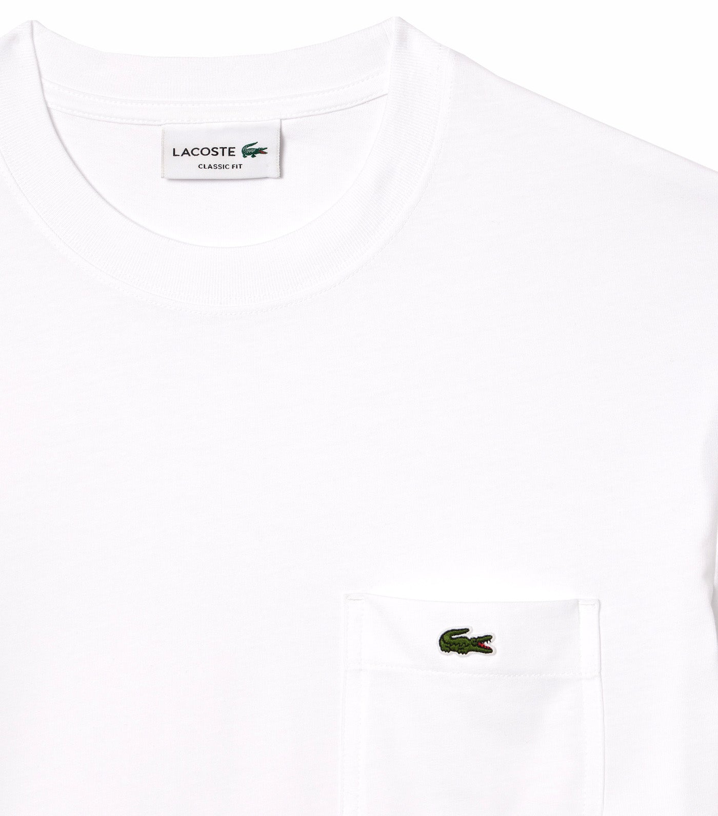 Cotton T-shirt with Breast Pocket