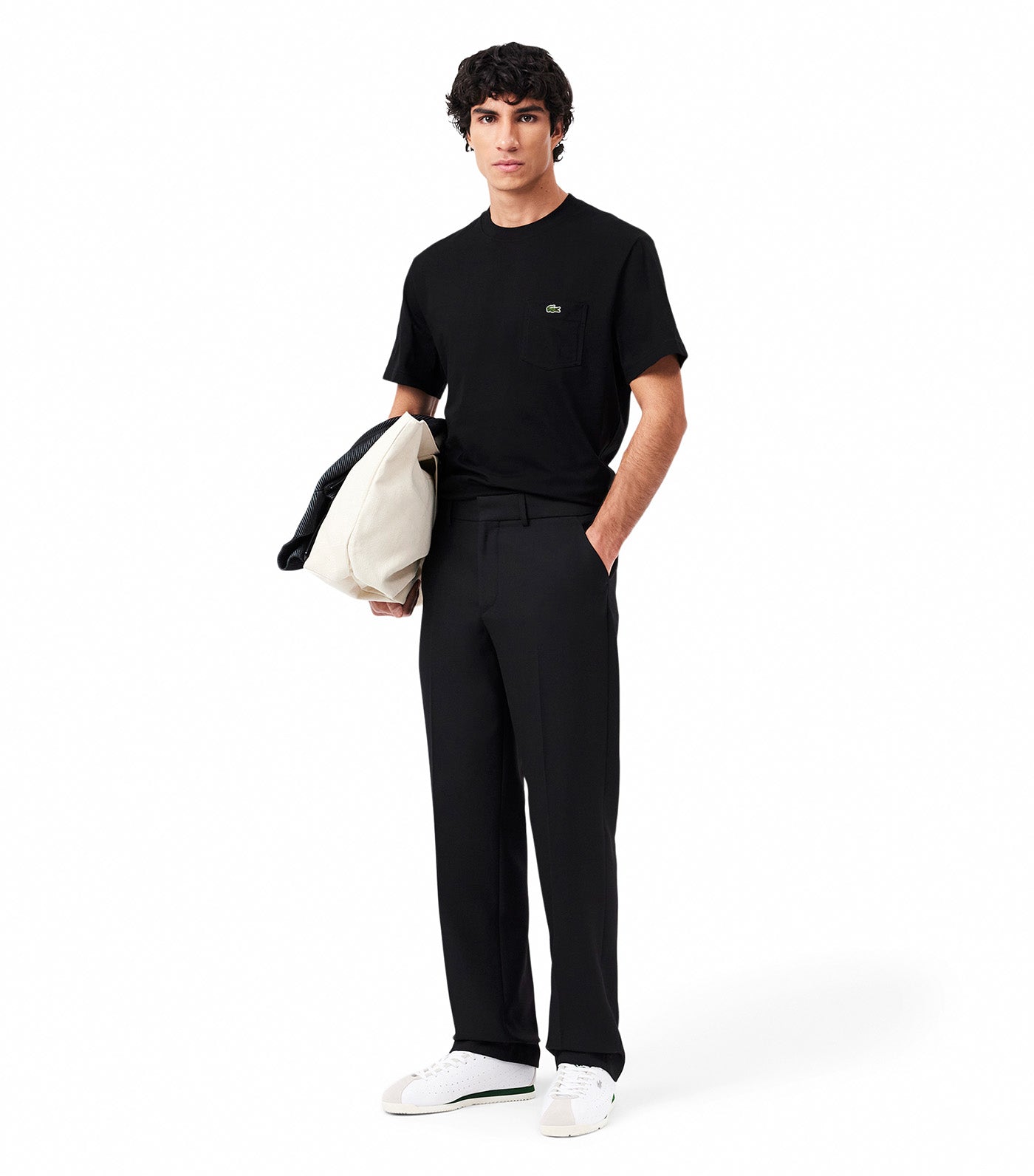 Cotton T-shirt with Breast Pocket