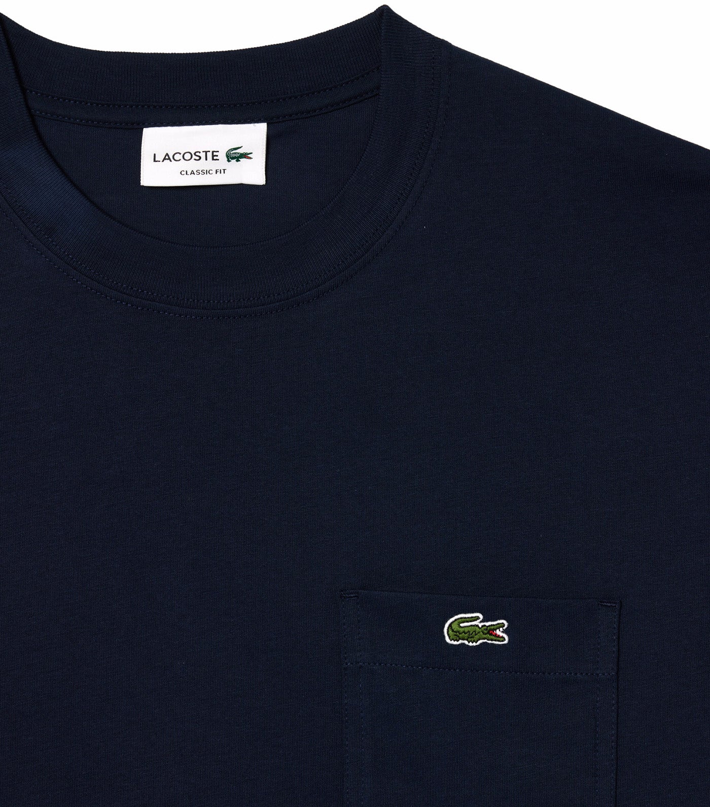 Cotton T-shirt with Breast Pocket