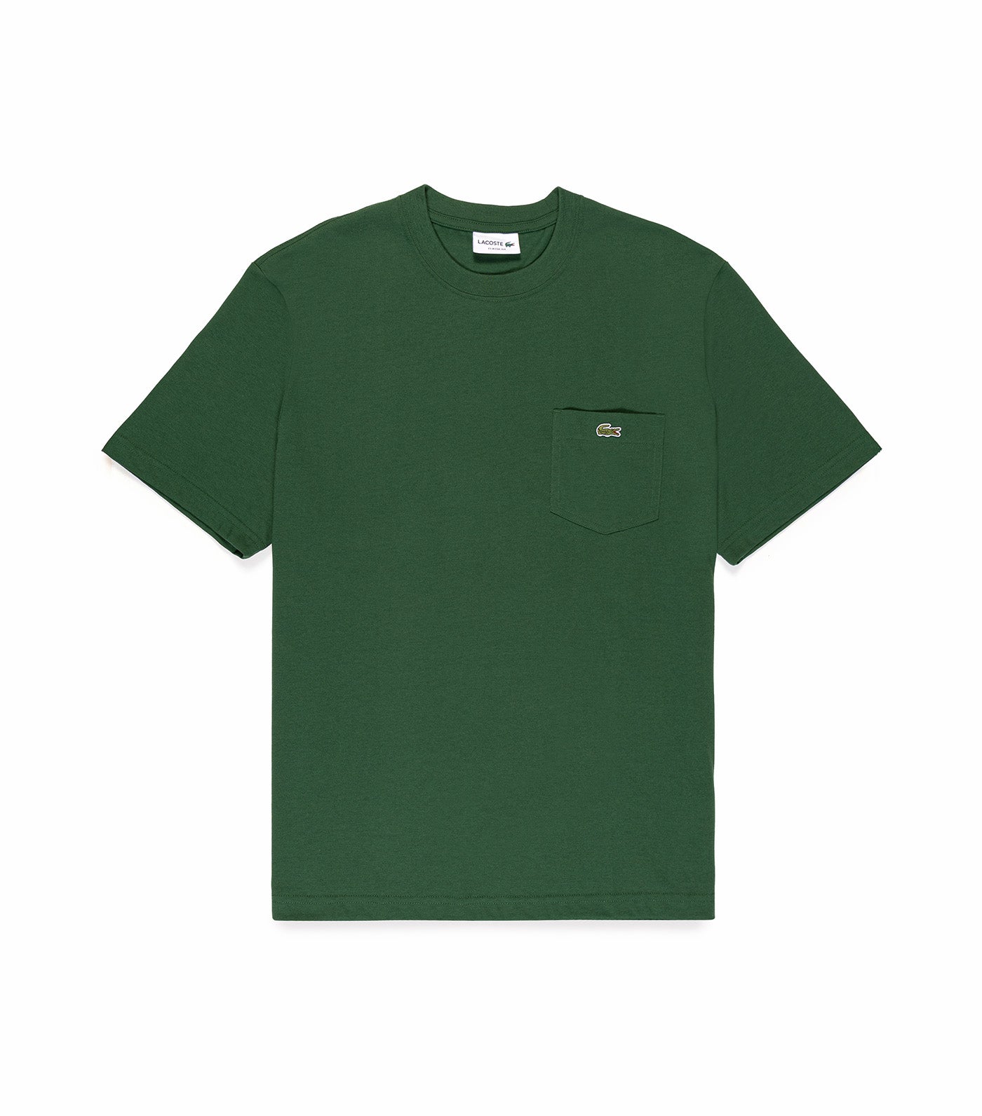 Cotton T-shirt with Breast Pocket