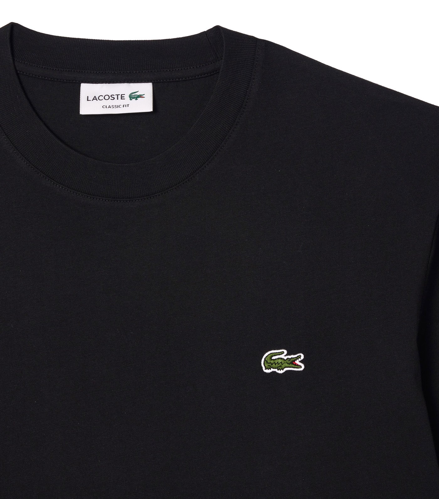 Classic Fit Cotton Jersey T-Shirt Black