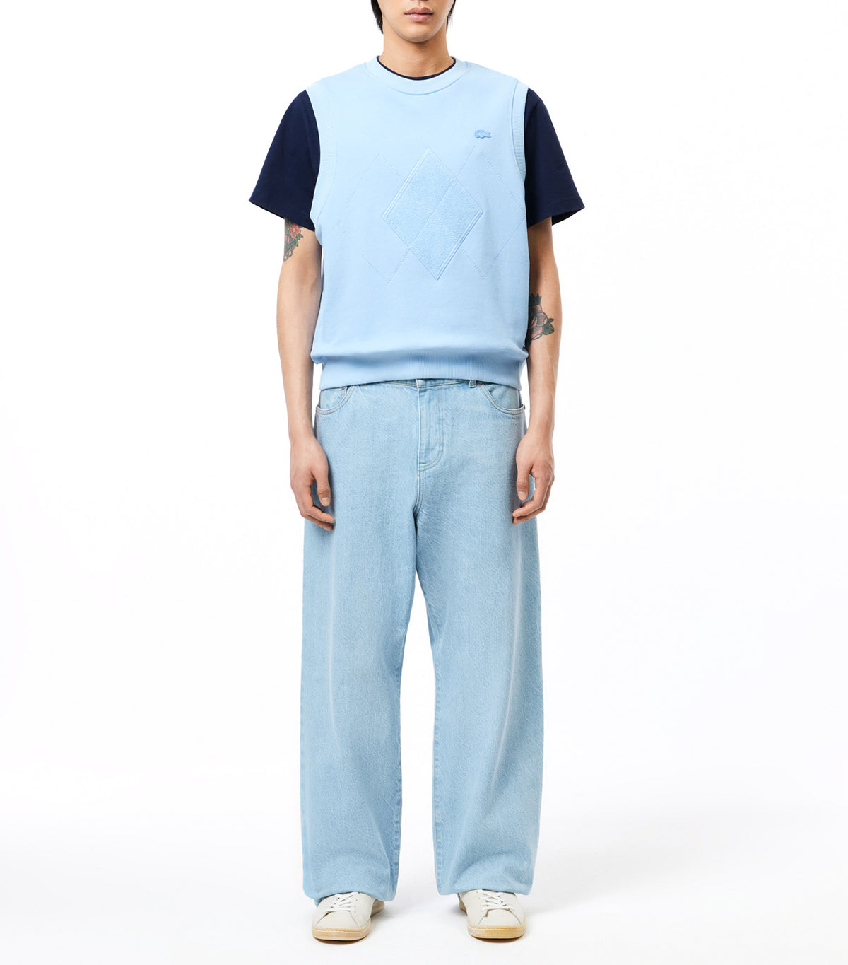 Classic Fit Cotton Jersey T-Shirt Navy Blue