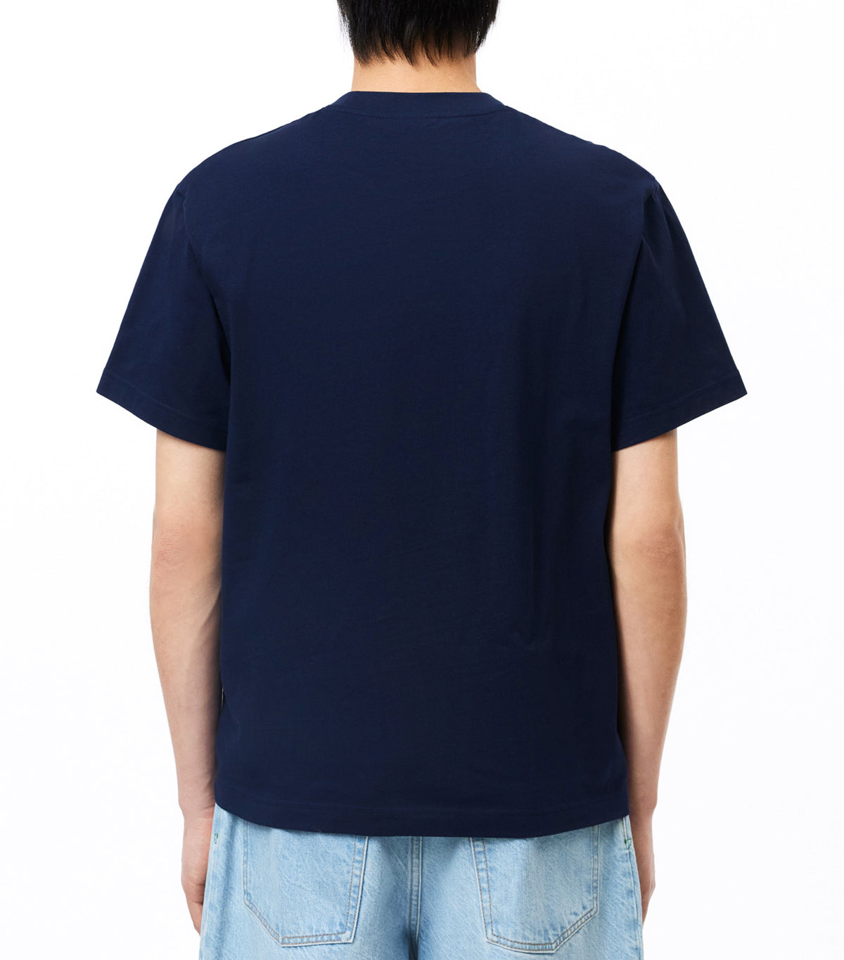 Classic Fit Cotton Jersey T-Shirt Navy Blue