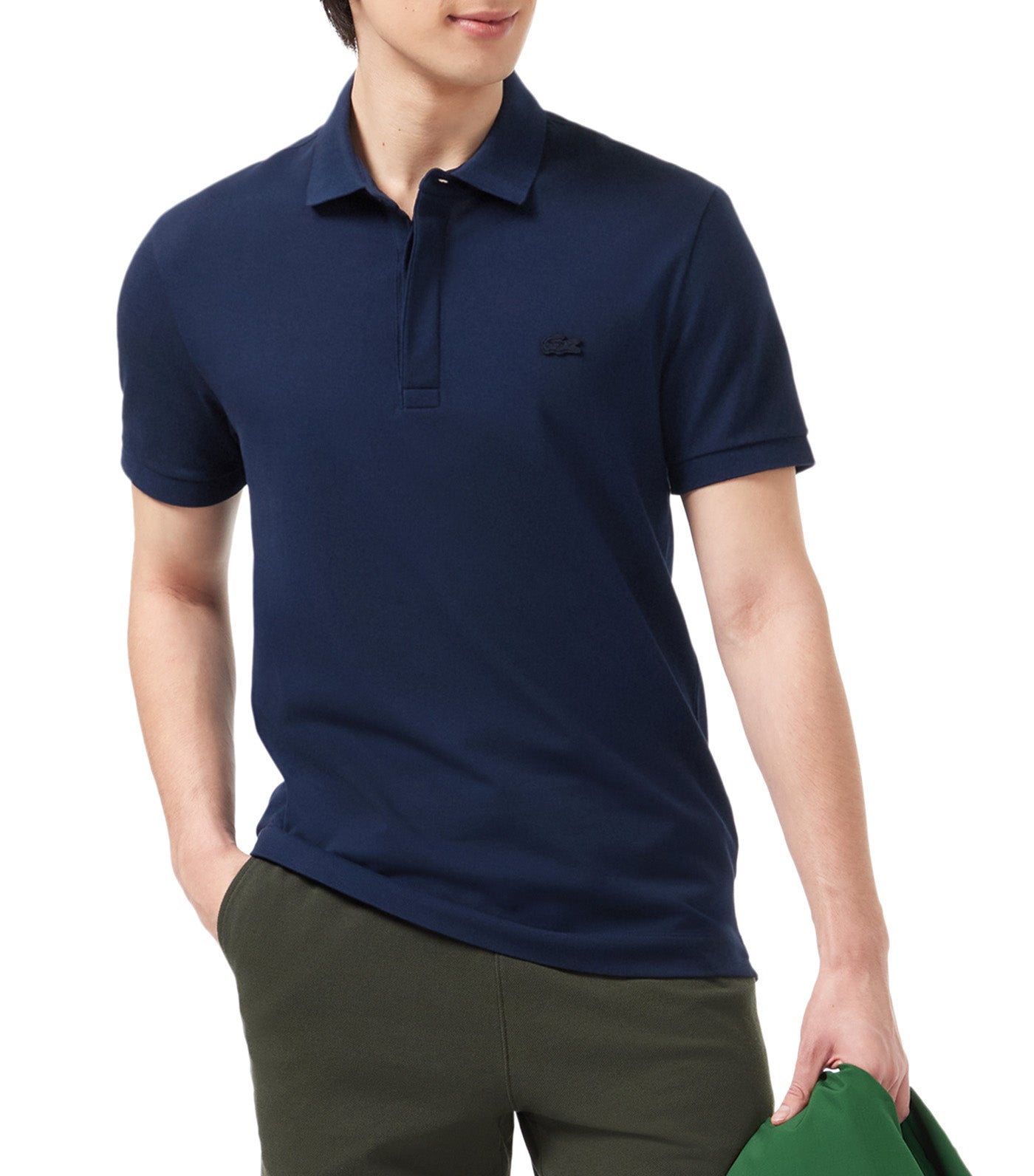 Smart Paris Stretch Cotton Piqué Polo Shirt