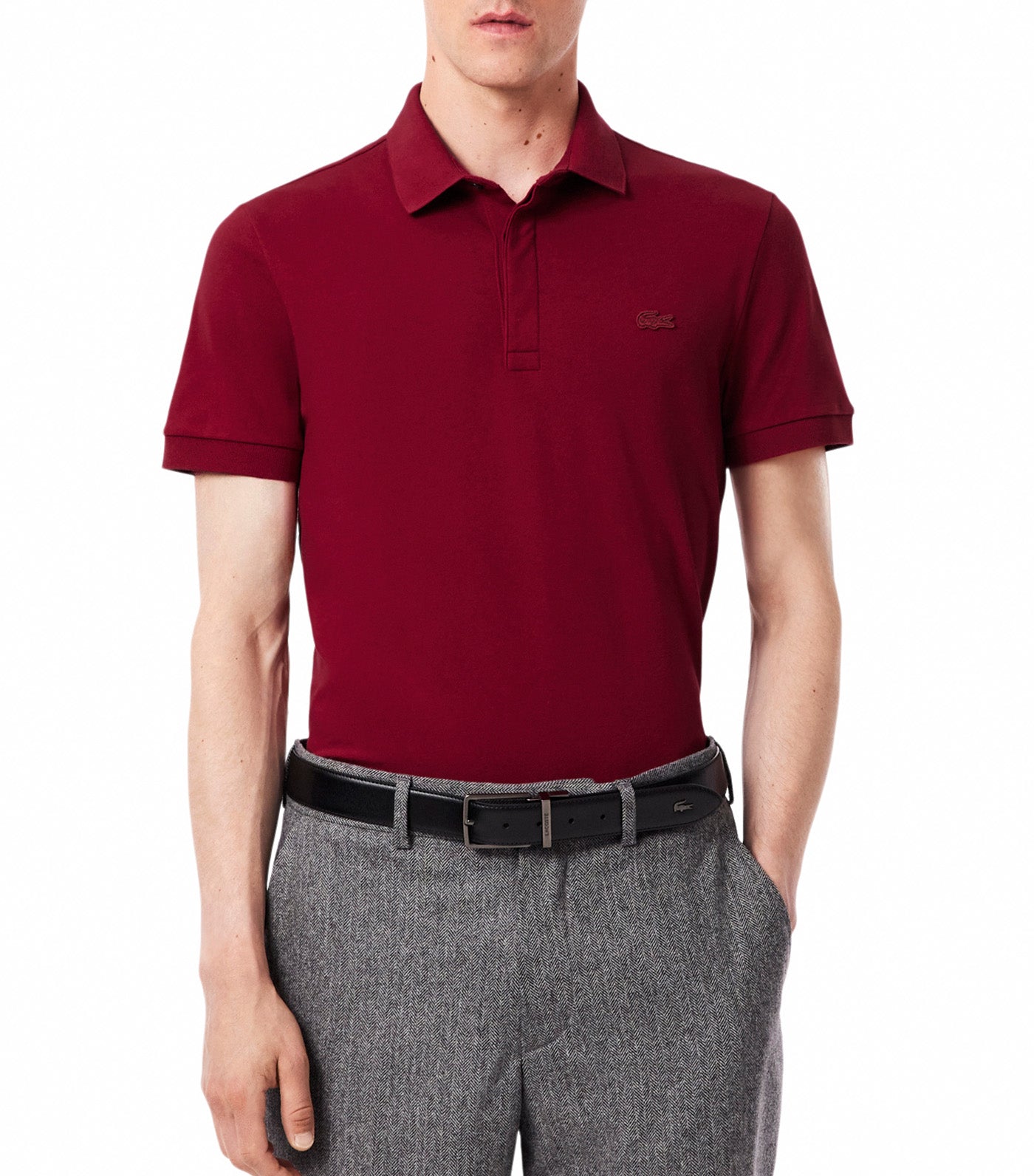 Regular Fit Paris Stretch Piqué Polo Shirt