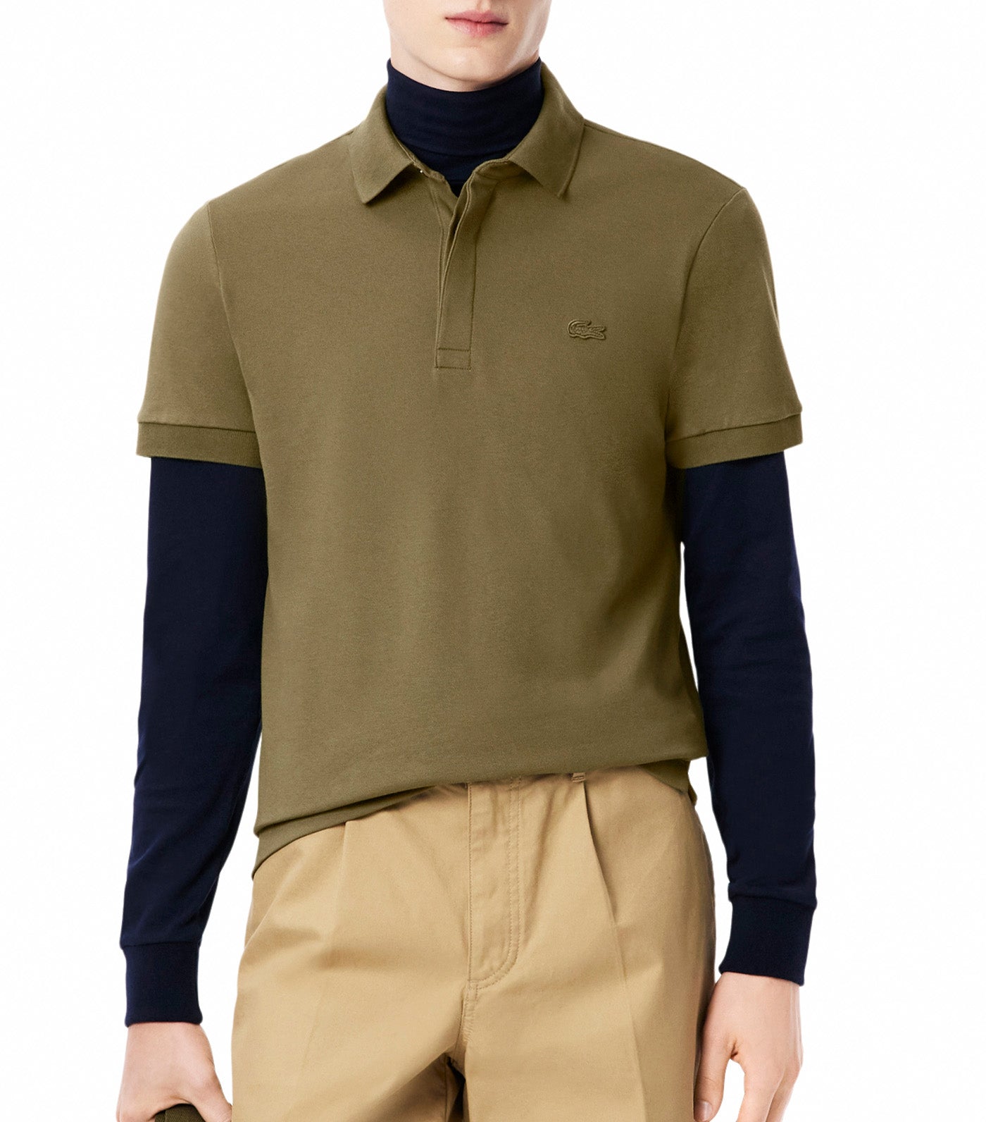 Regular Fit Paris Stretch Piqué Polo Shirt