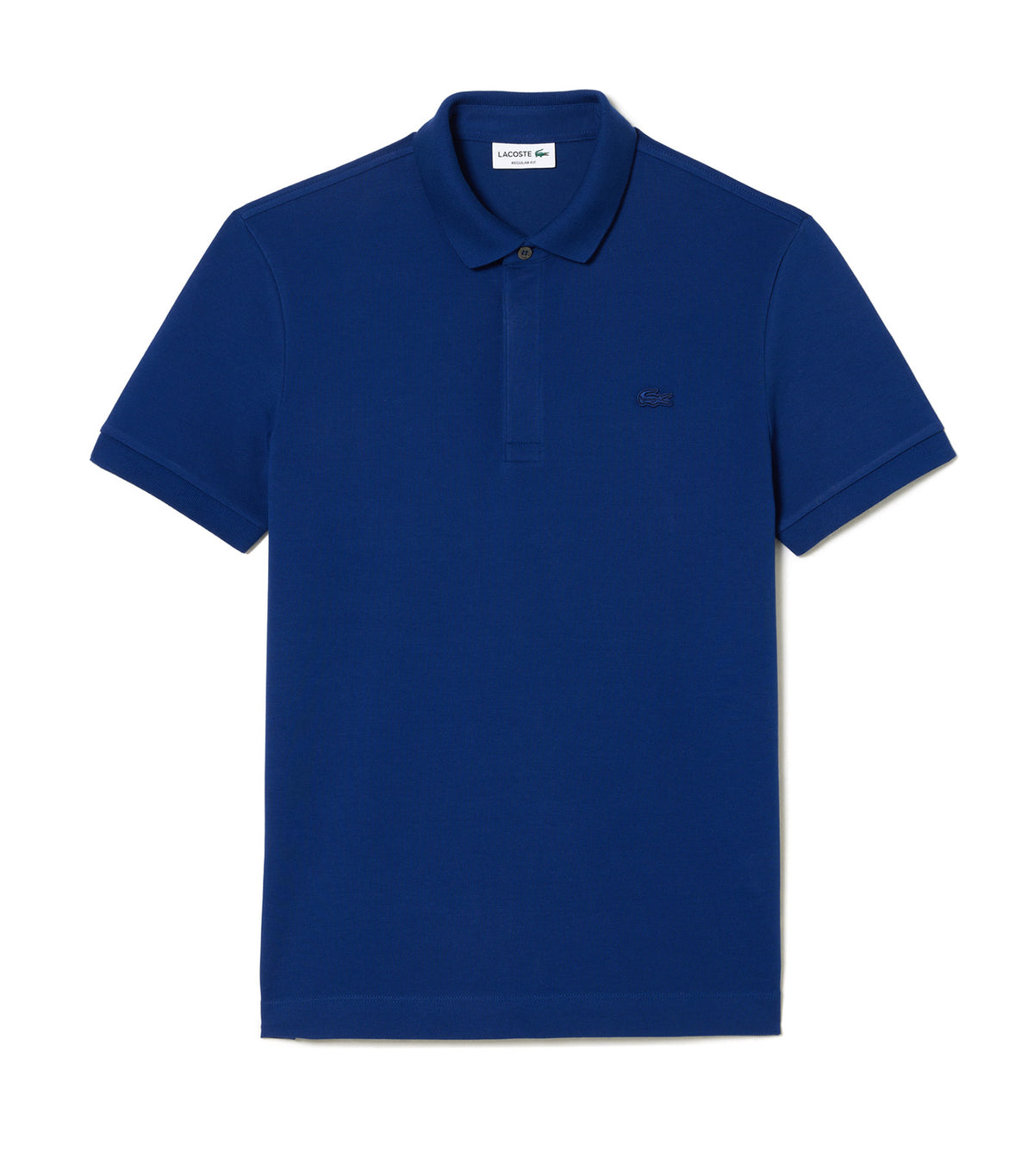 Smart Paris Stretch Cotton Piqué Polo Shirt Methylene