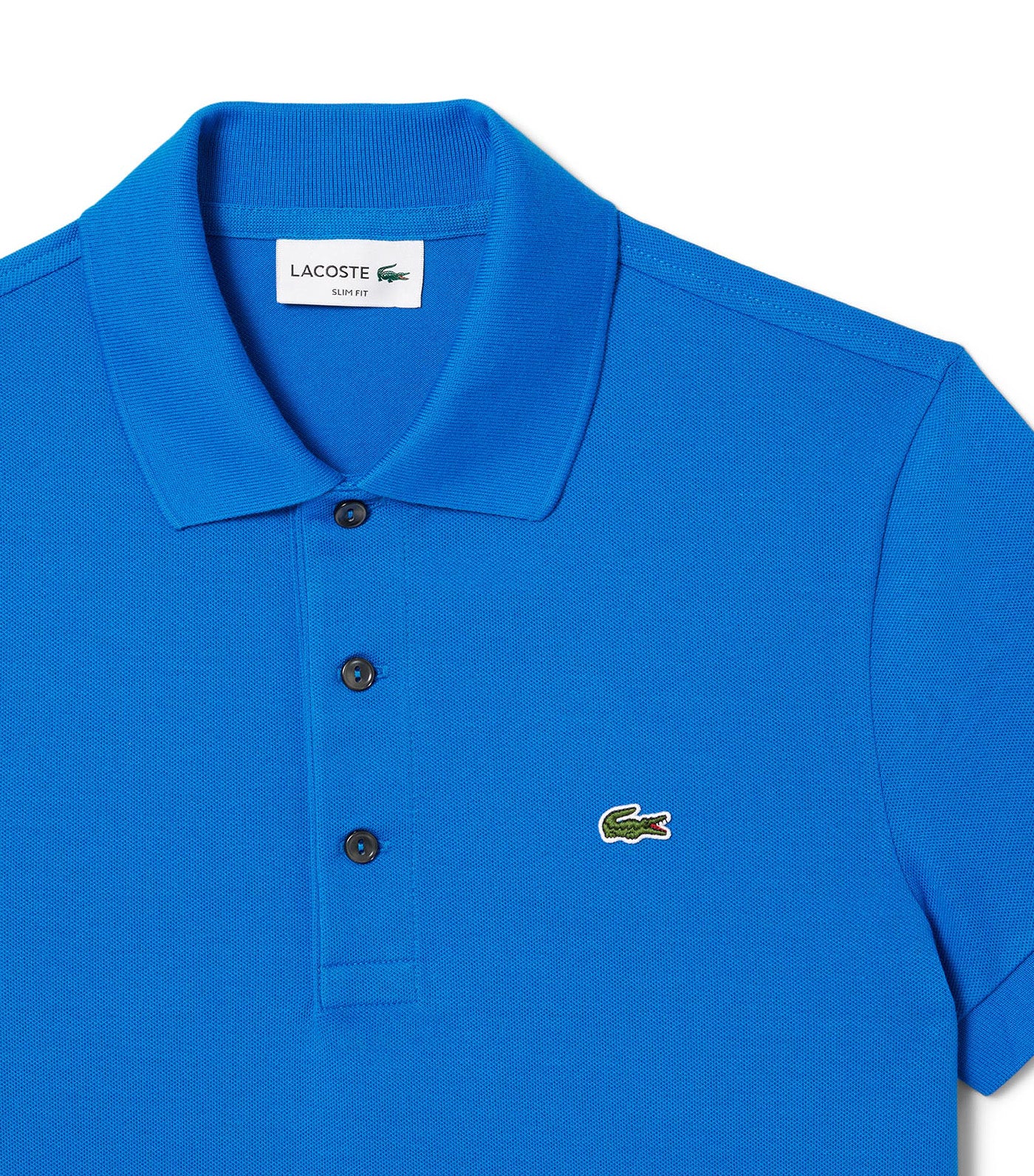 Lacoste Slim Fit Stretch Piqué Polo Shirt Gipsy Blue