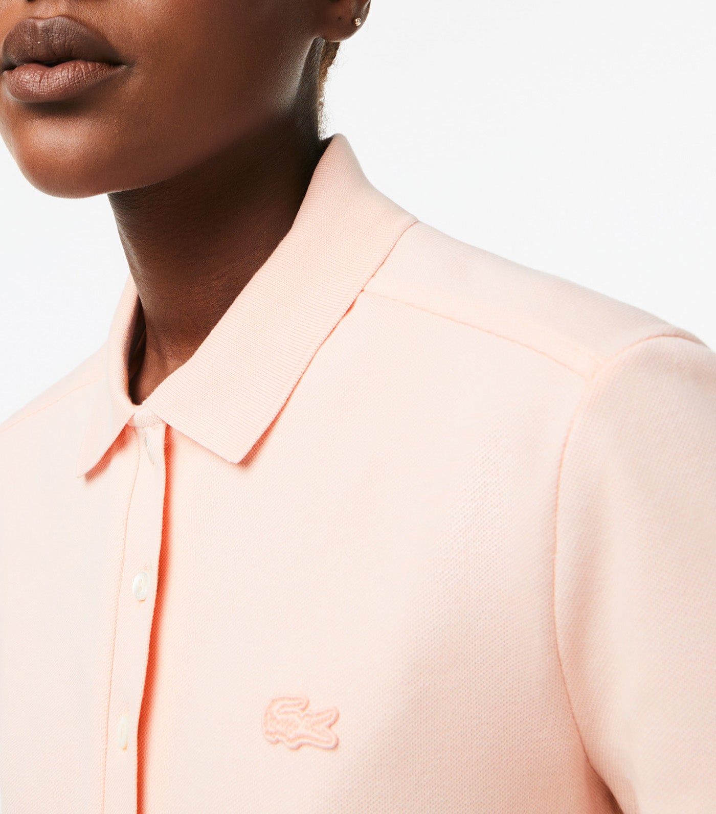 L.12.D Slim Fit Stretch Petit Piqué Polo Shirt Expresso