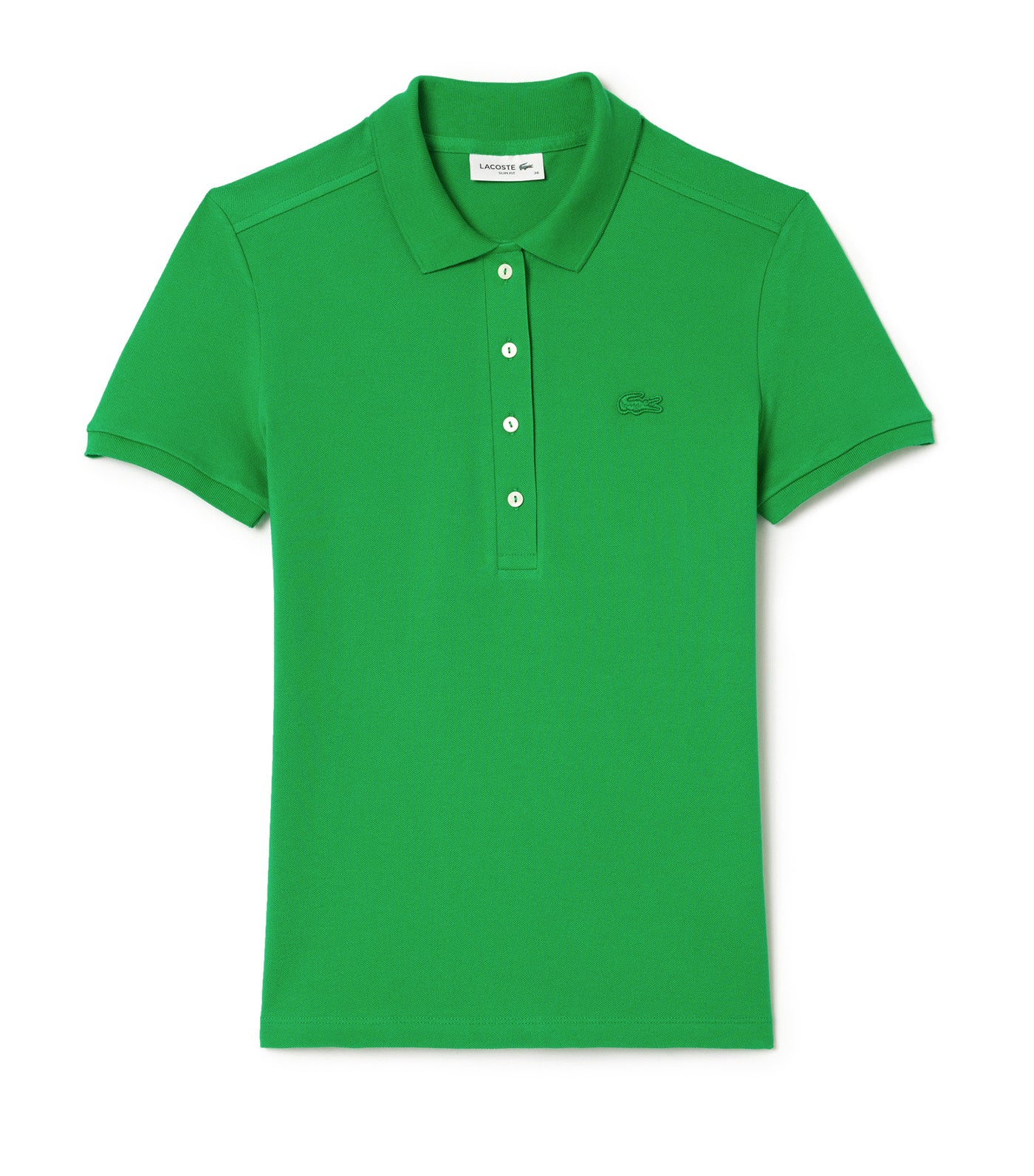 L.12.D Slim Fit Stretch Mini Piqué Polo Shirt