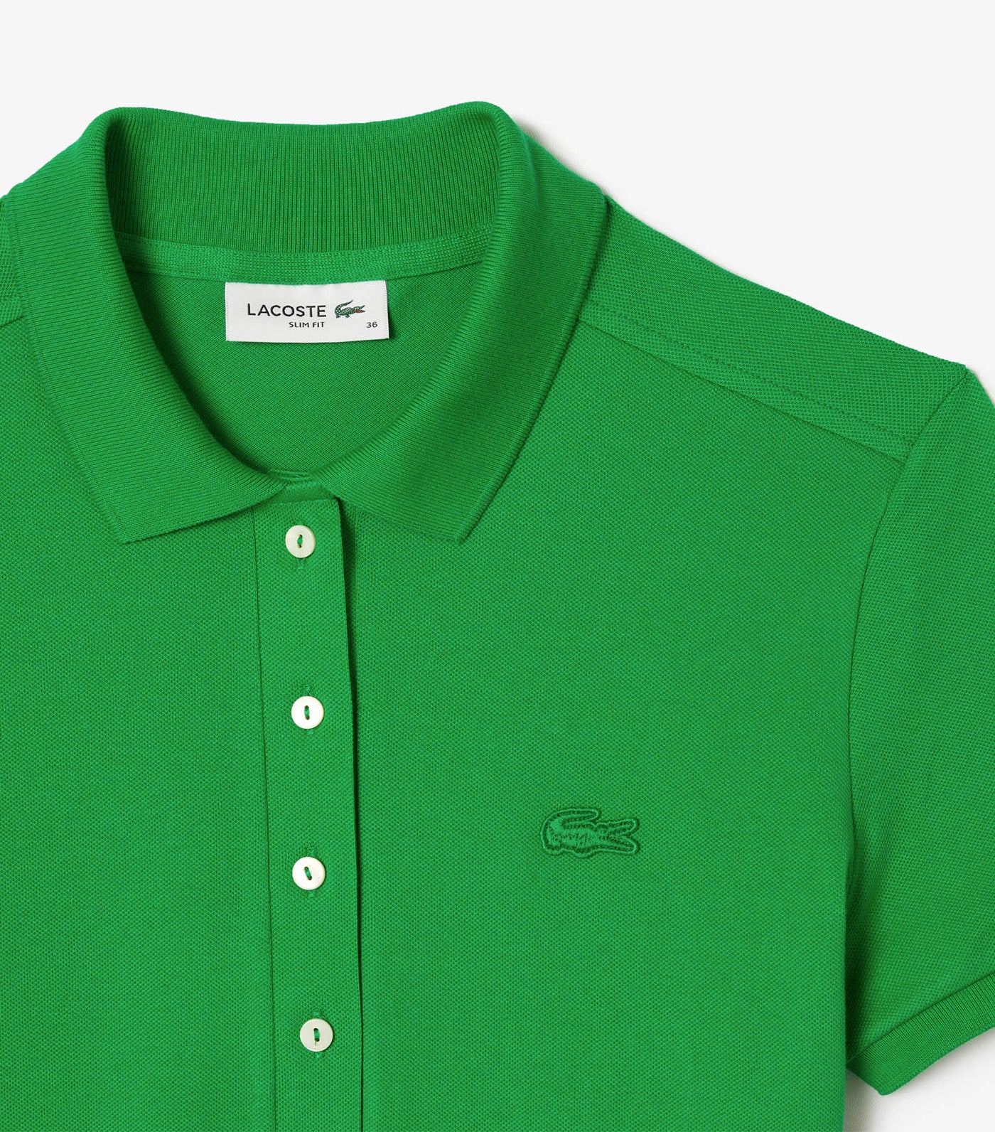 L.12.D Slim Fit Stretch Mini Piqué Polo Shirt