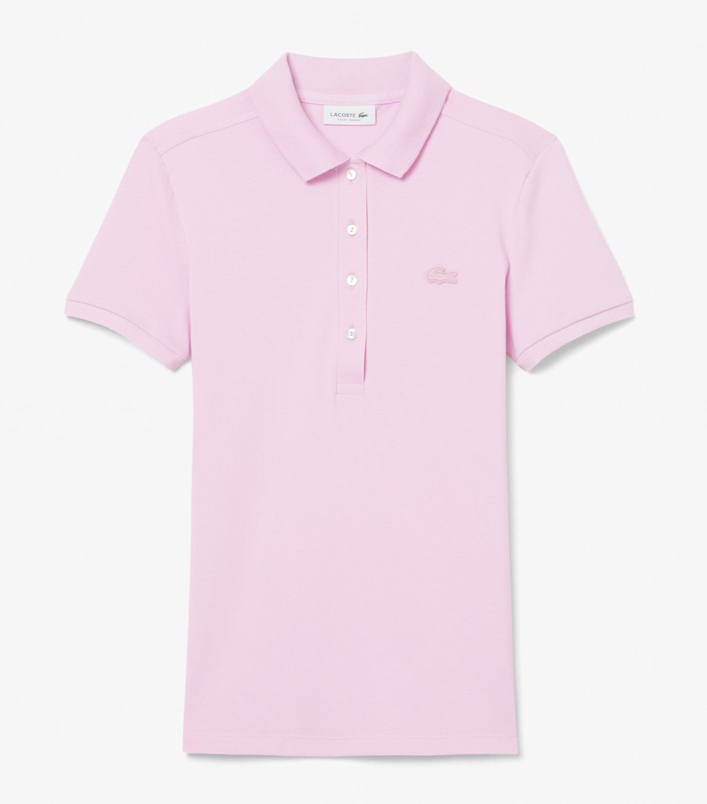 Lacoste L.12.D Slim Fit Stretch Mini Pique Polo Shirt Albizia
