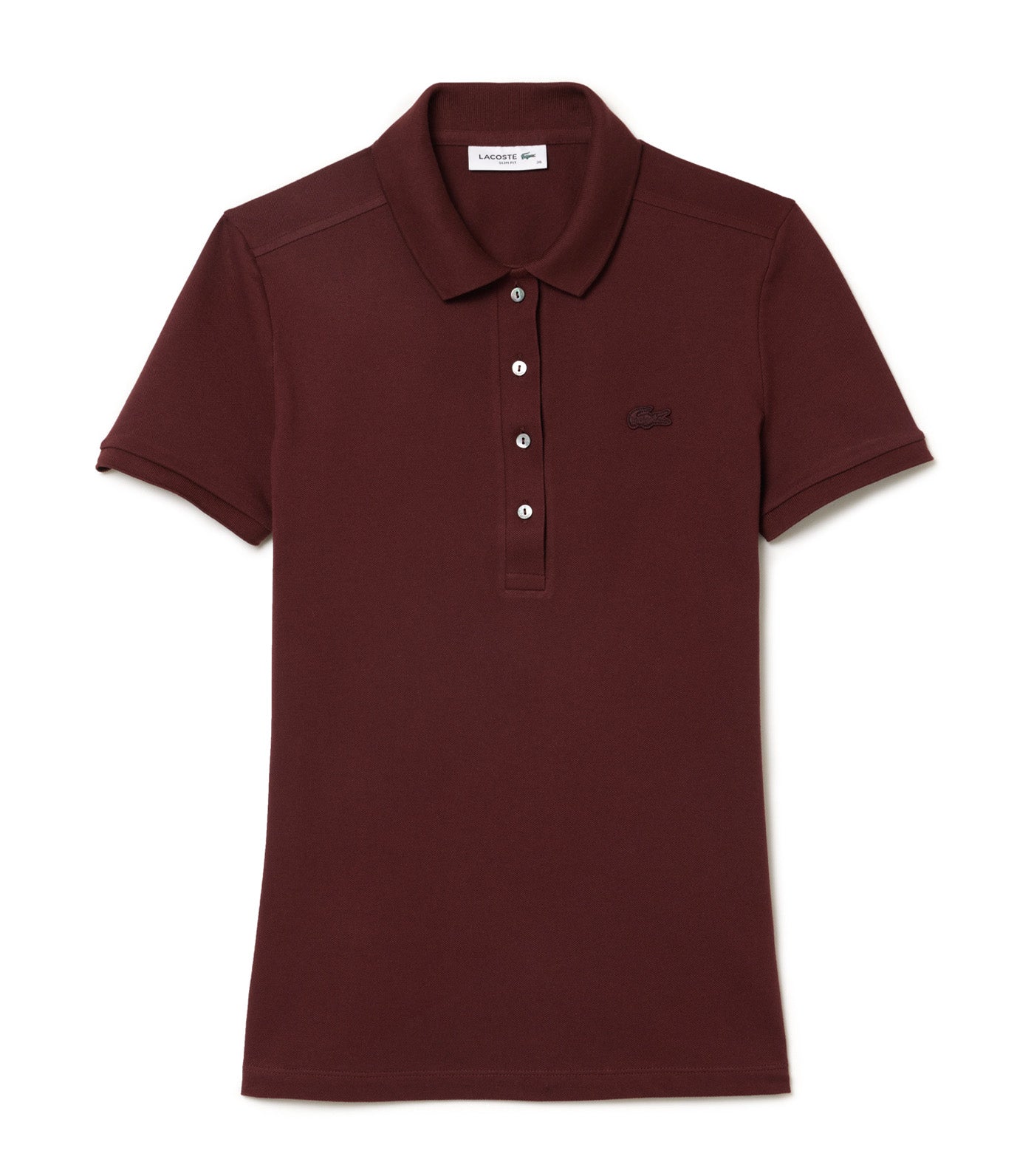 L.12.D Slim Fit Stretch Petit Piqué Polo Shirt Expresso