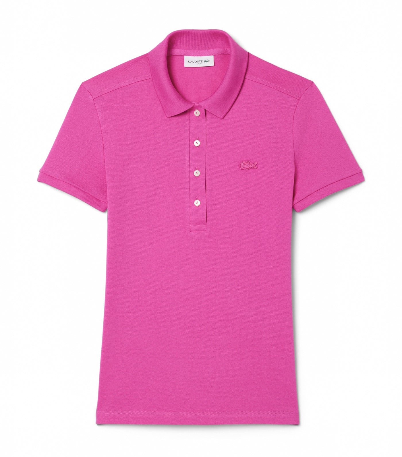 L.12.D Slim Fit Stretch Mini Piqué Polo Shirt